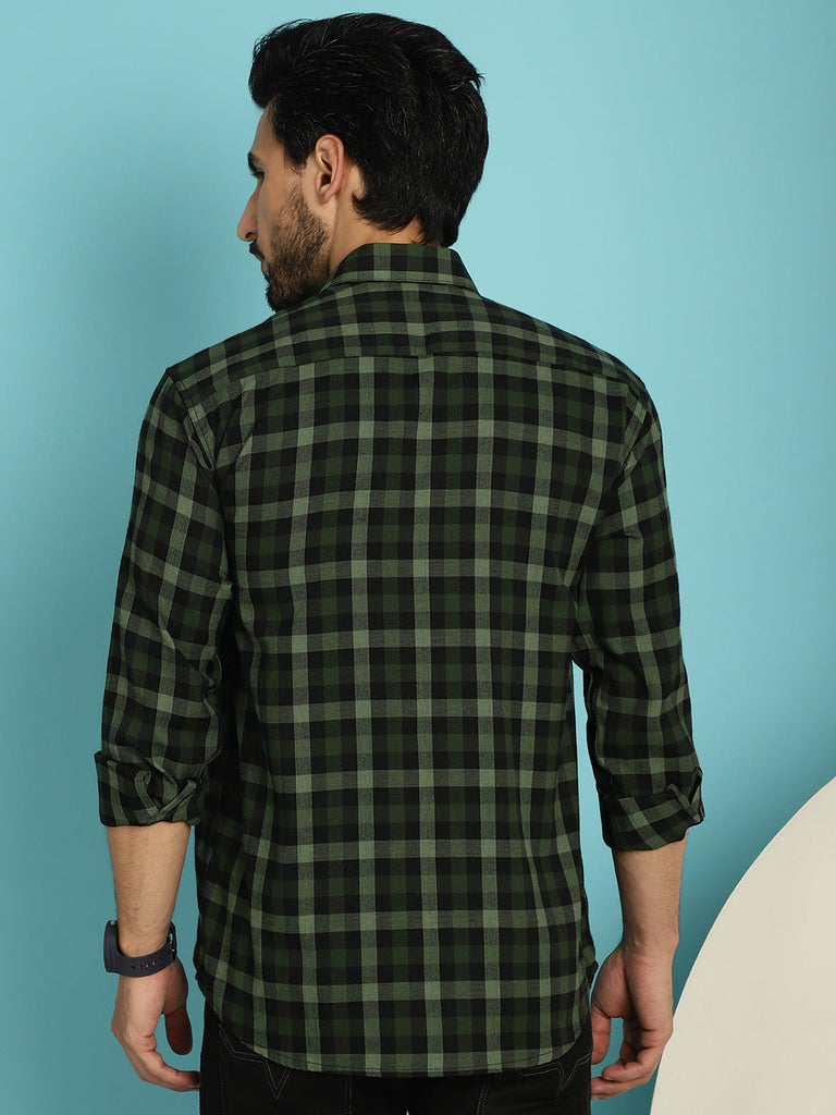Men's Checked Casual Shirt
