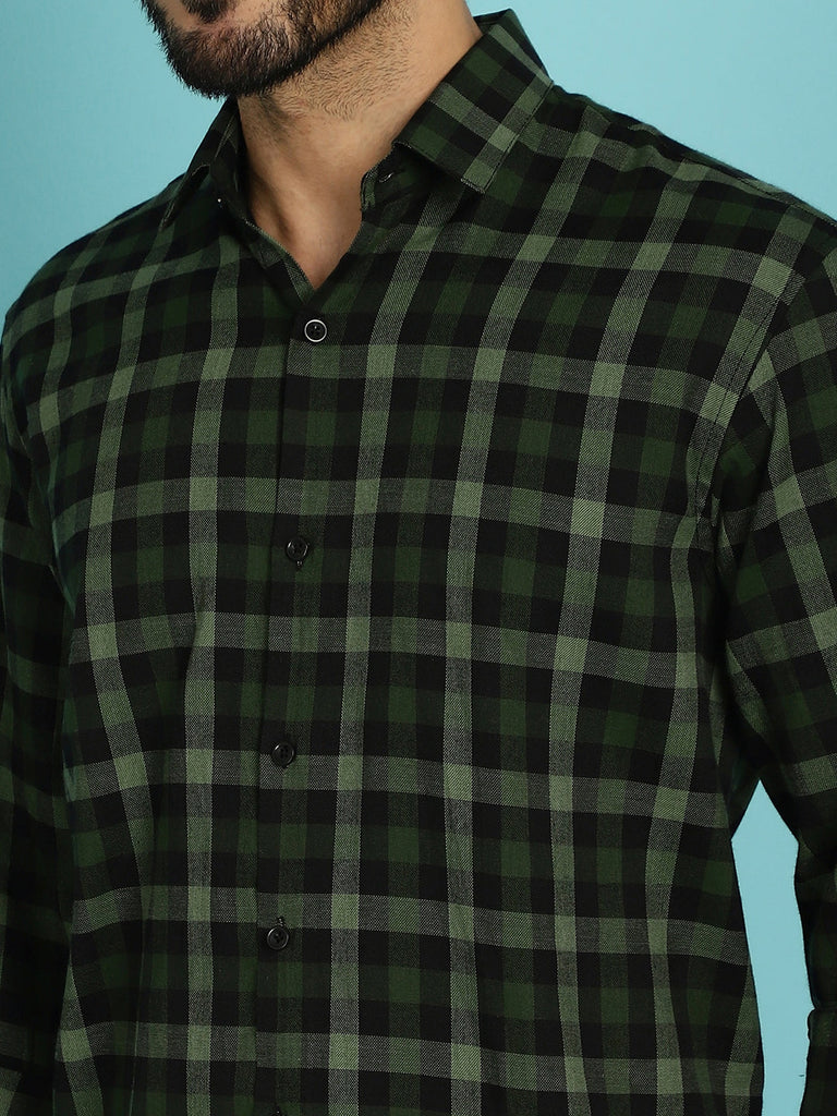 Men's Checked Casual Shirt