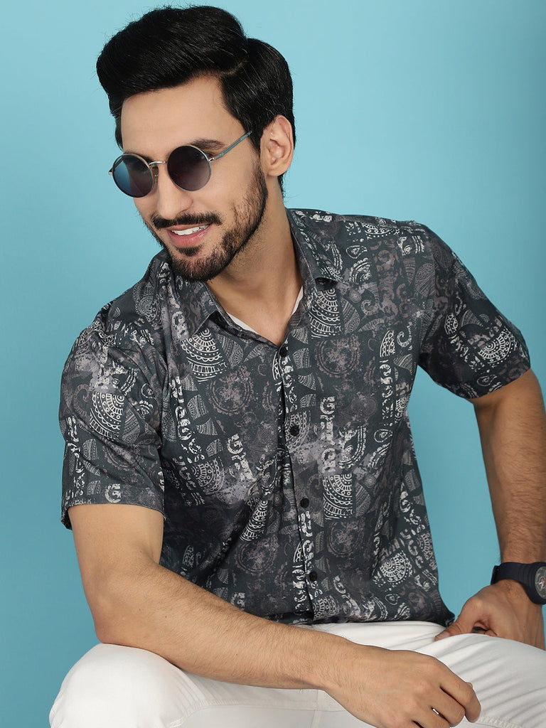 Men's Printed Casual Shirt