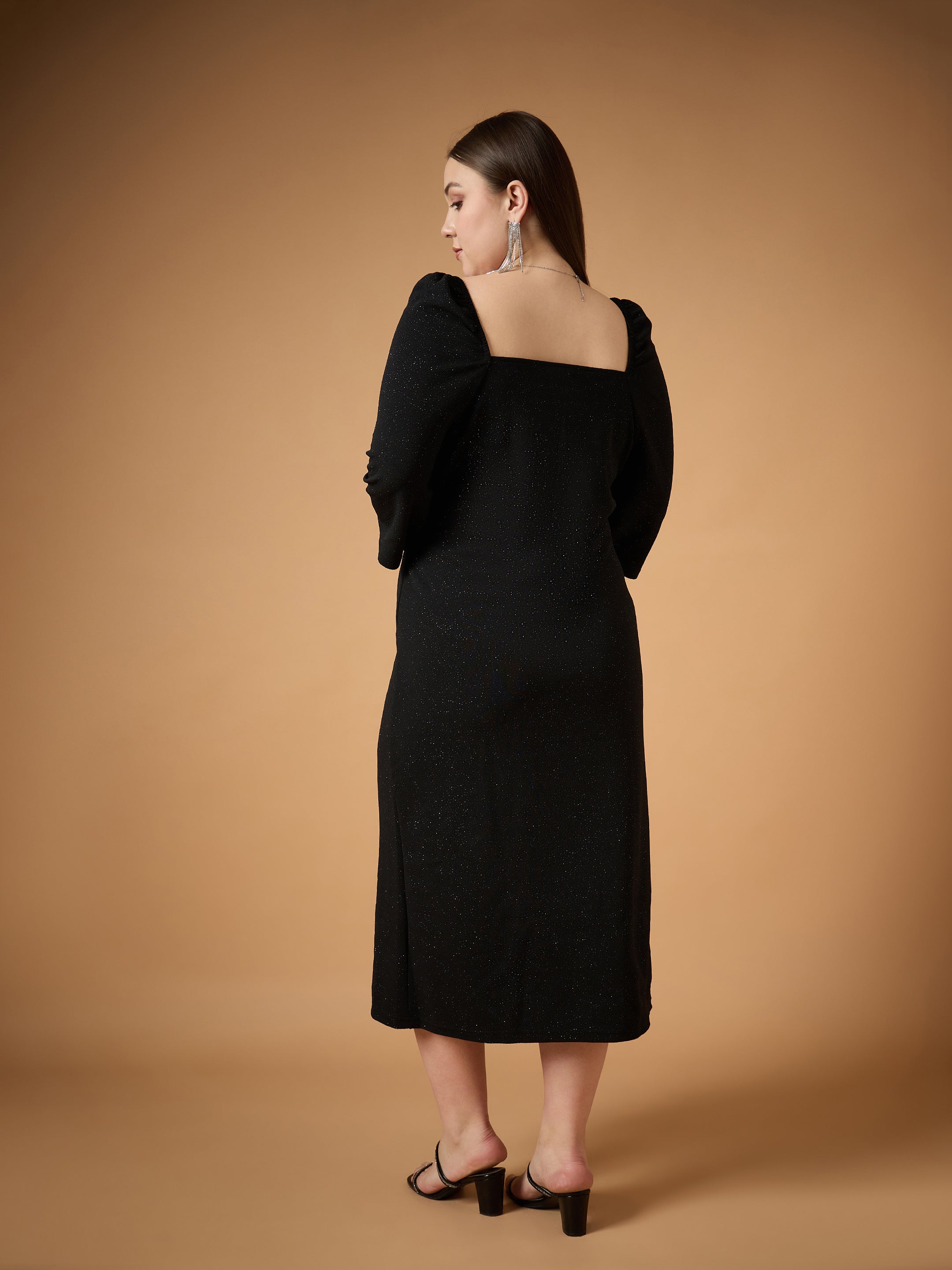 Women's Black Strong Dress - Sassafras