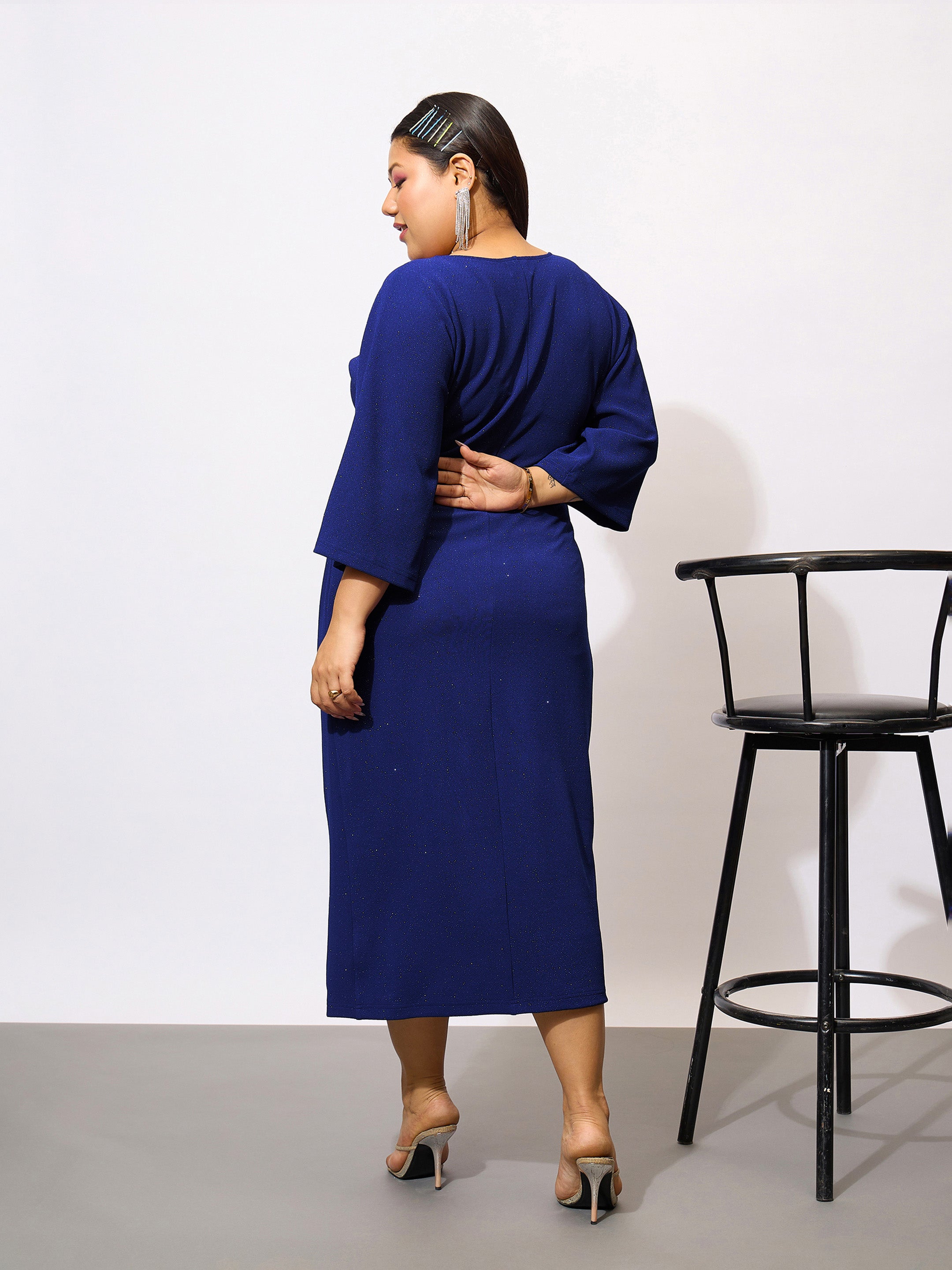 Women's Blue Strong Dress - Sassafras