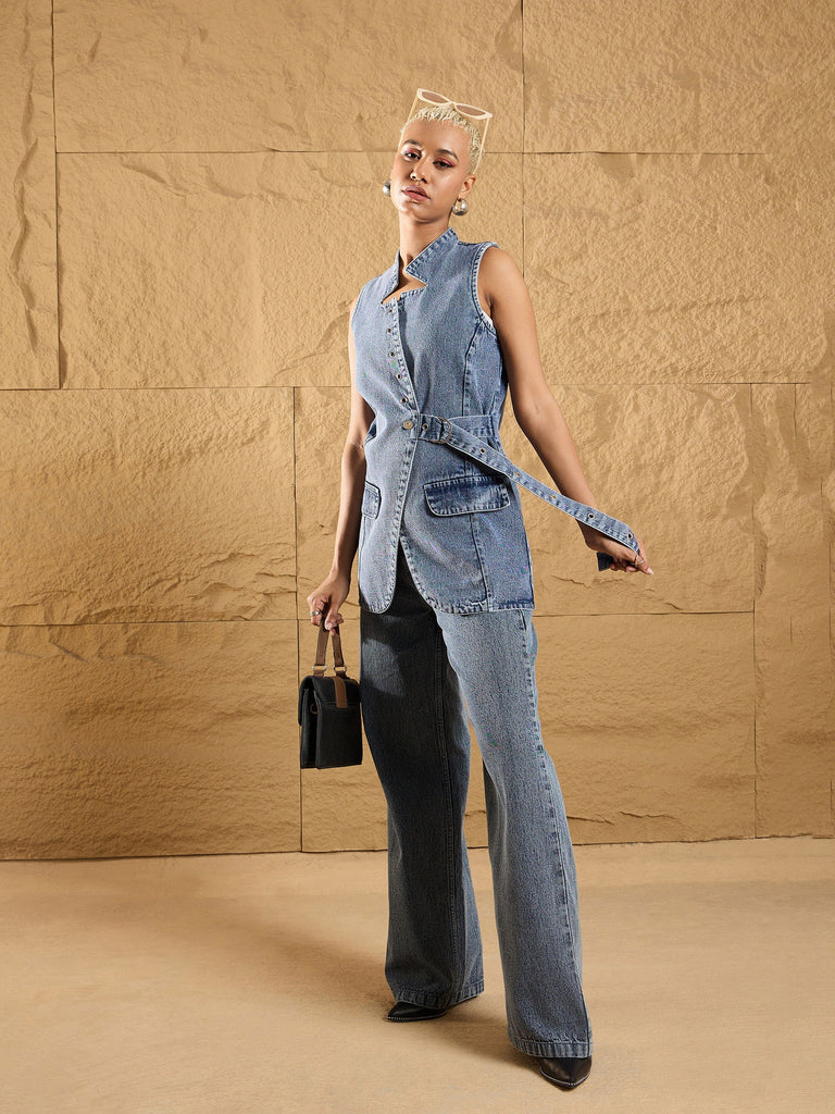 Women's Blue Denim Jacket