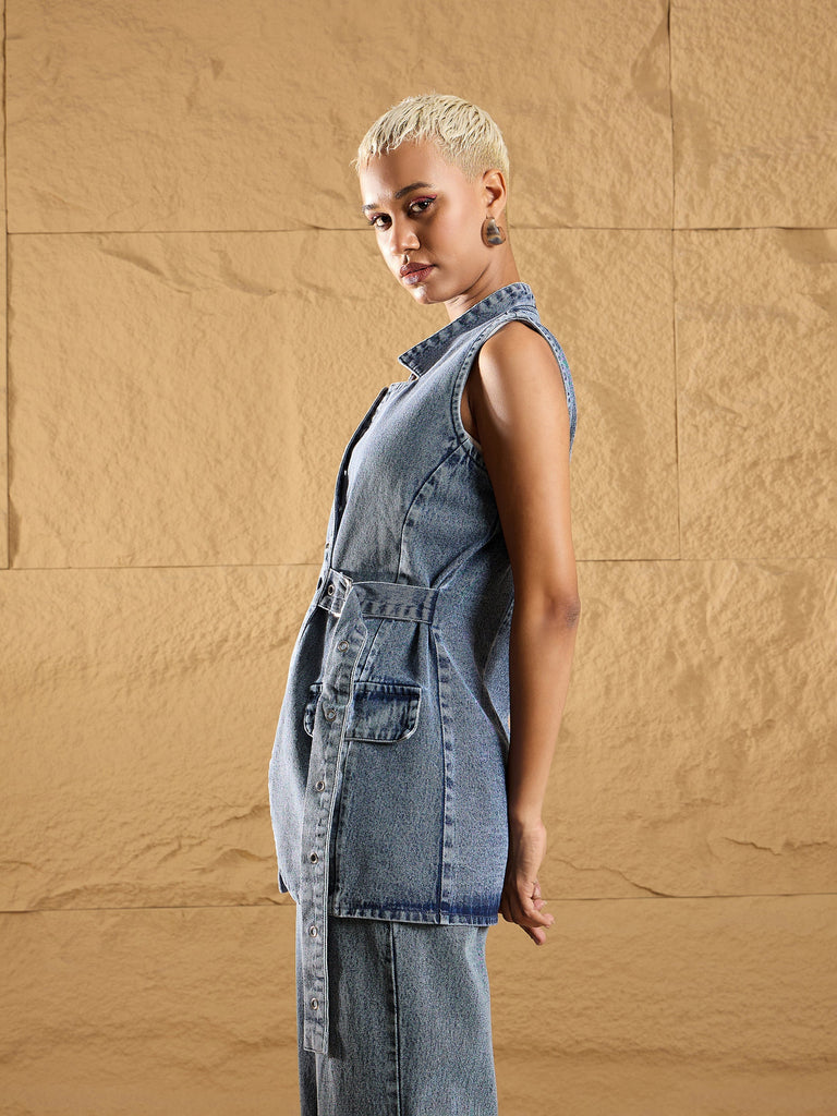 Women's Blue Denim Jacket
