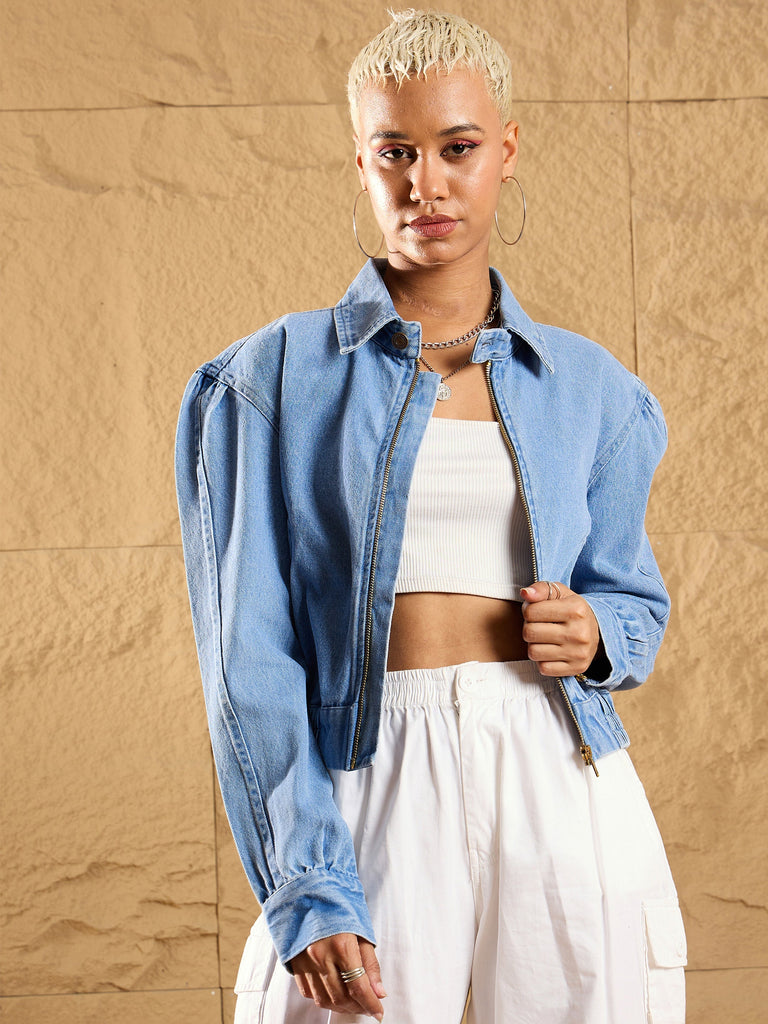 Women's Blue Wash Jacket