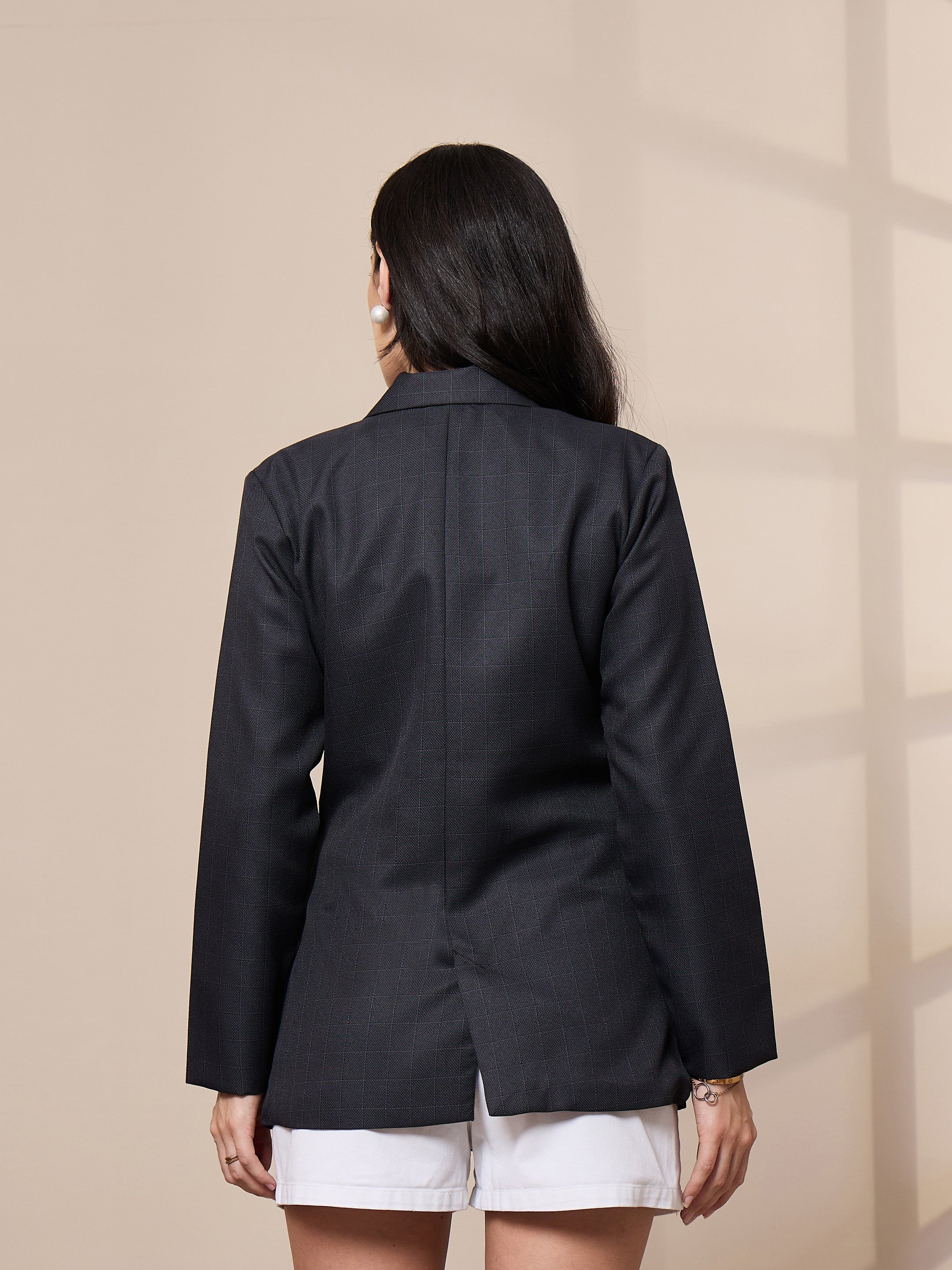 Women's Grey Strong Blazer - Sassafras