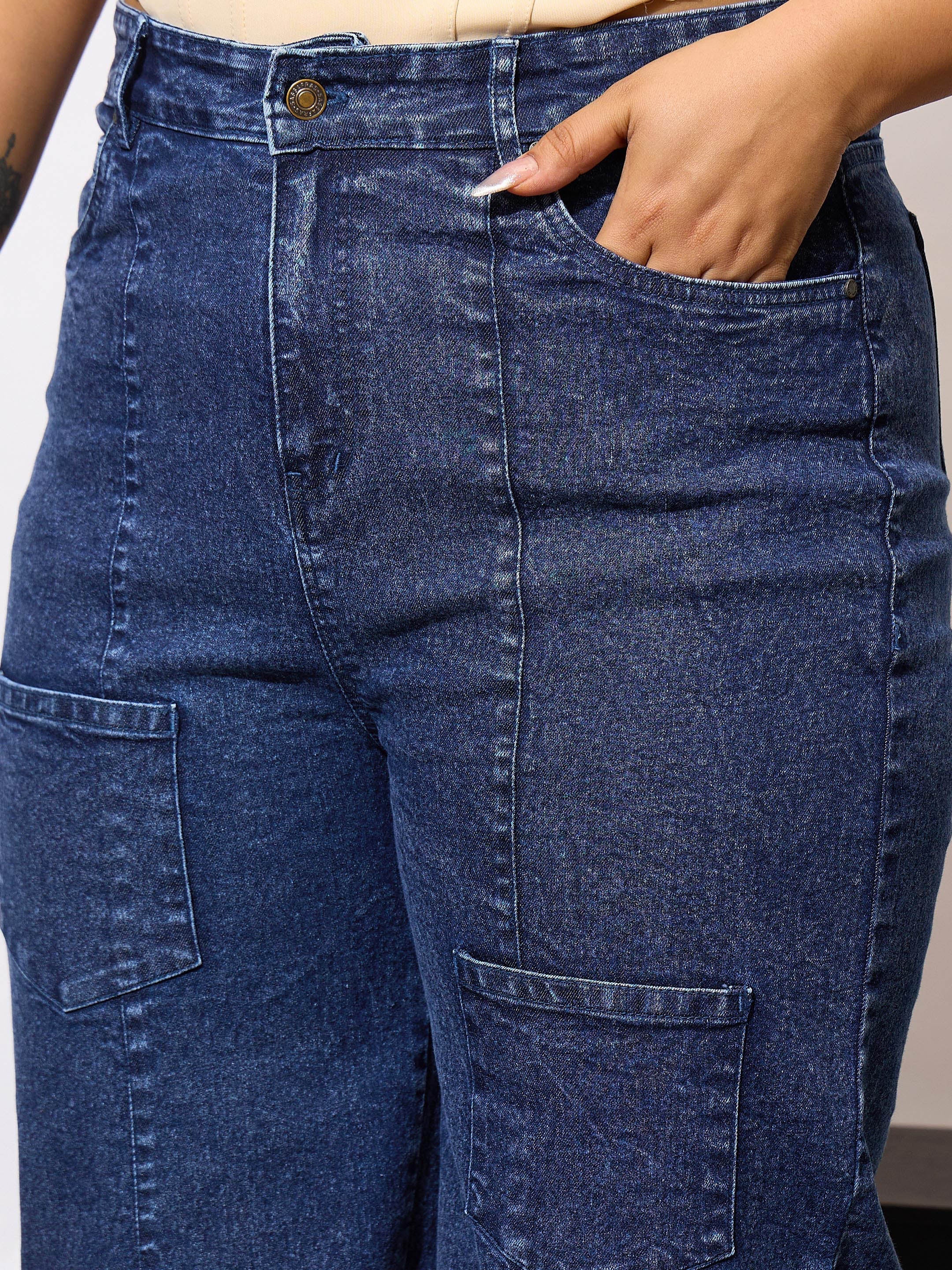 Women's Blue Wash Jean - Sassafras