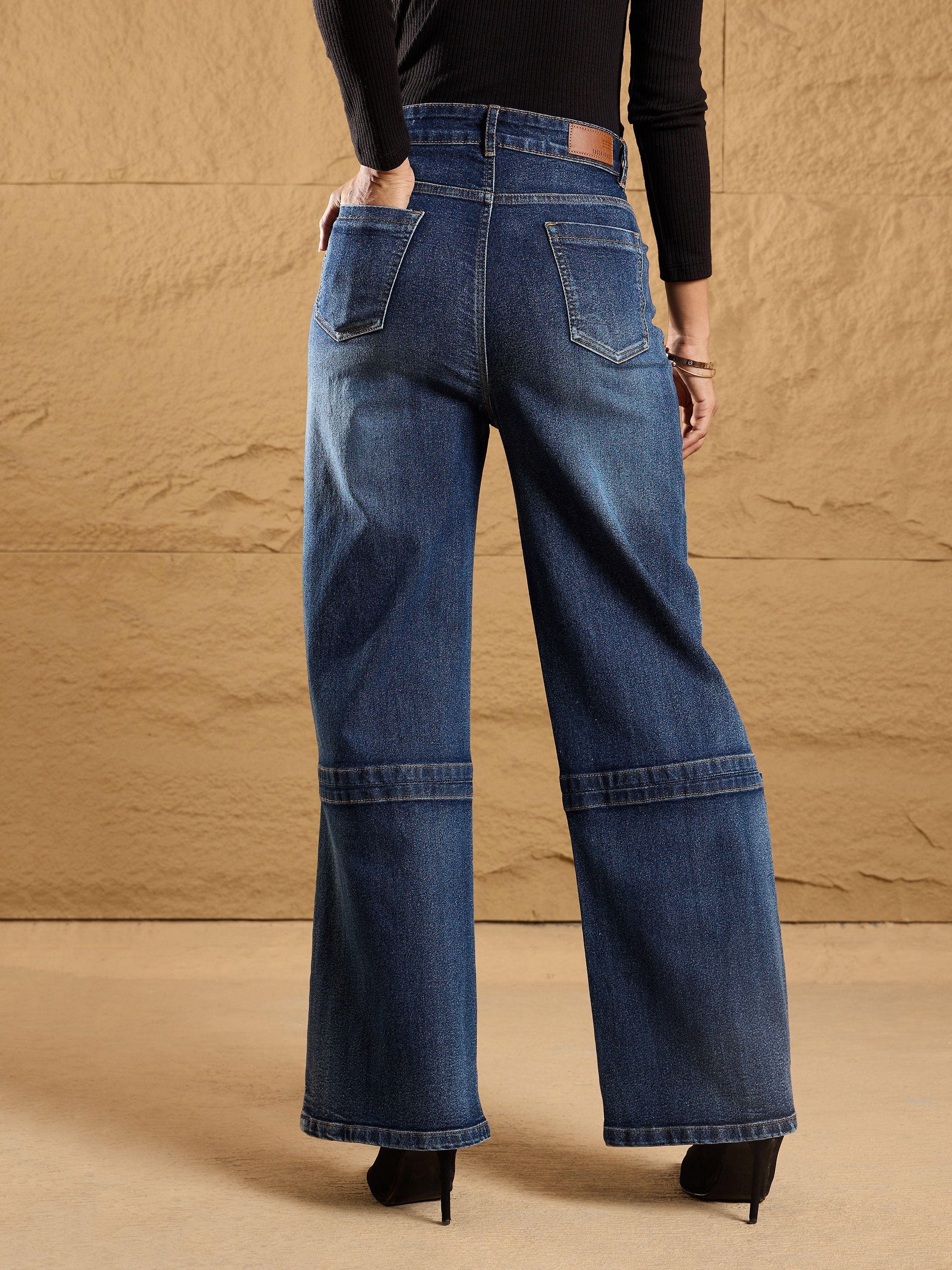 Women's Blue Wash Jean - Sassafras