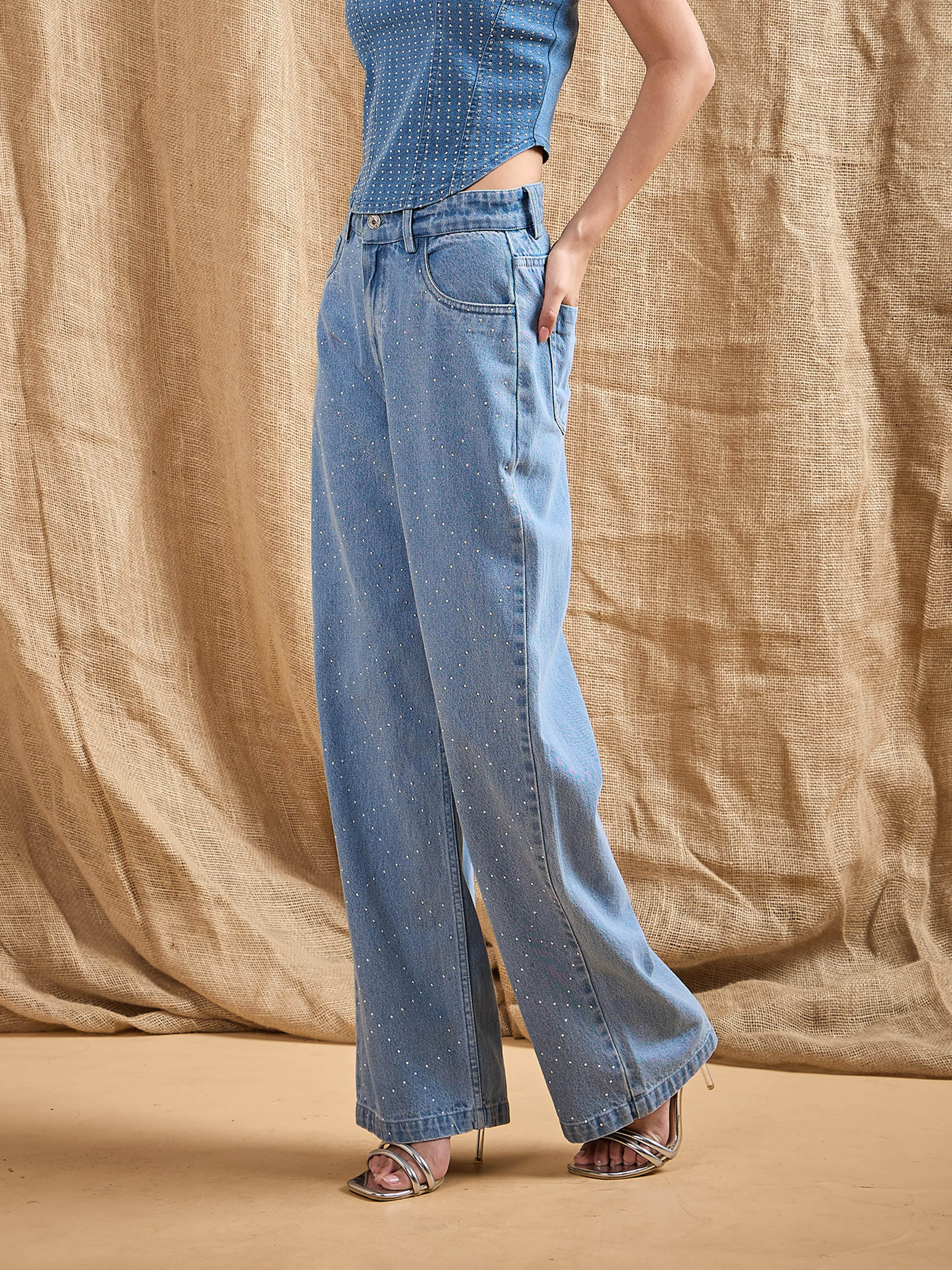 Women's Blue Wash Jean - Sassafras