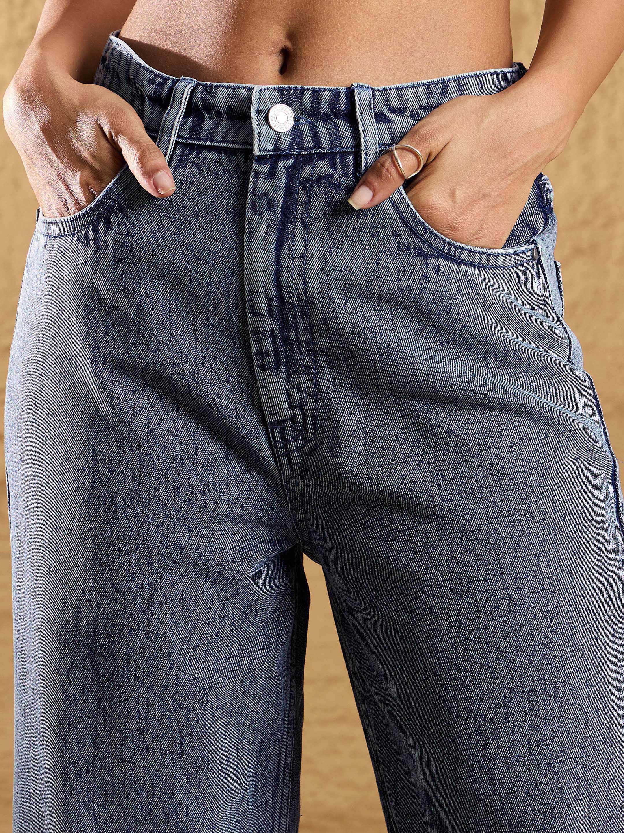 Women's Blue Wash Jean - Sassafras