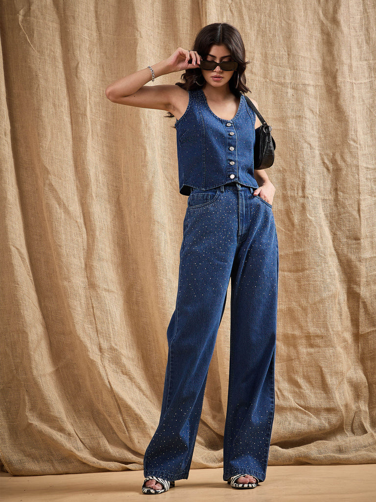 Women's Blue Wash Jean