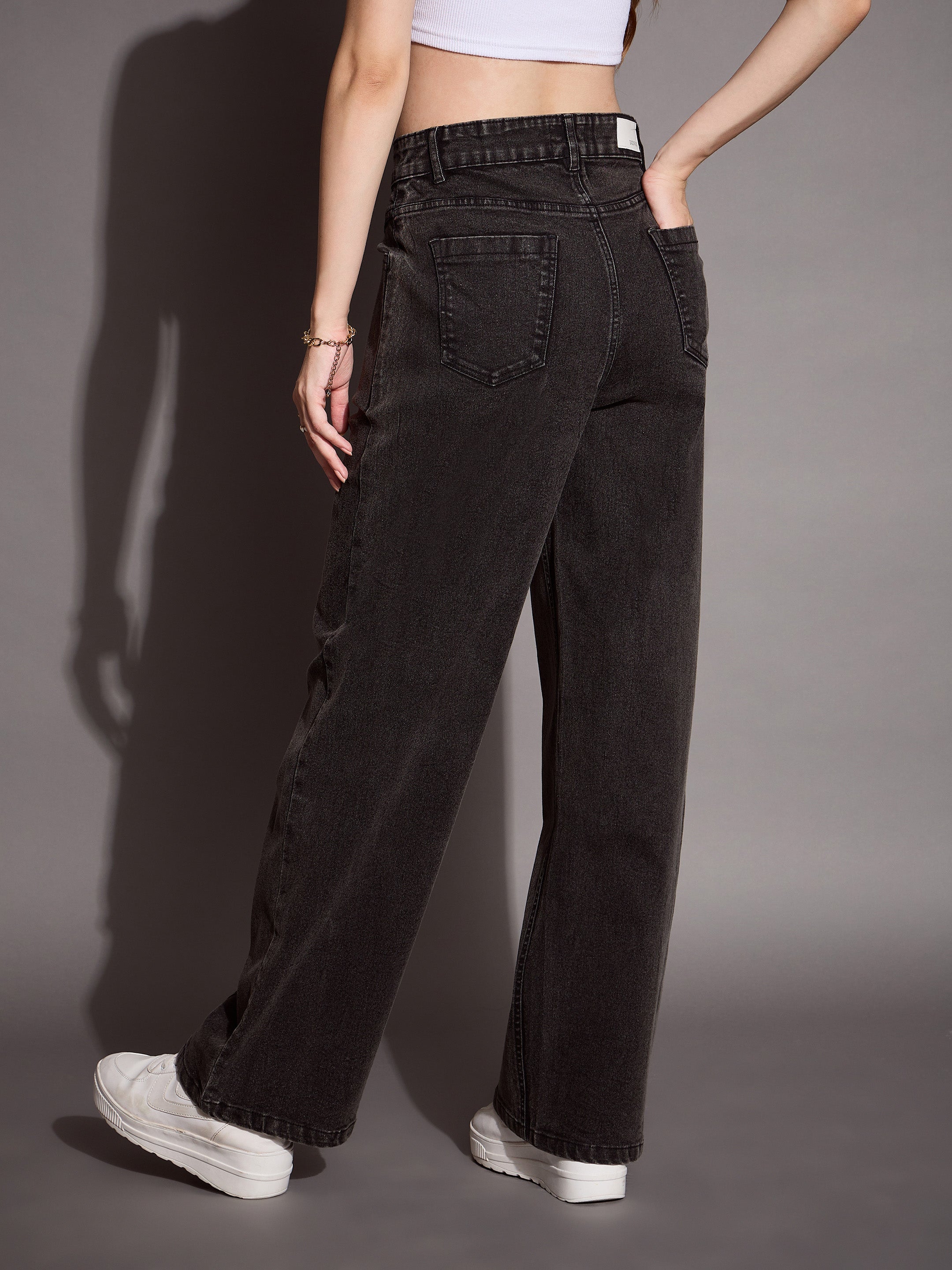 Women's Black Wash Jean - Sassafras