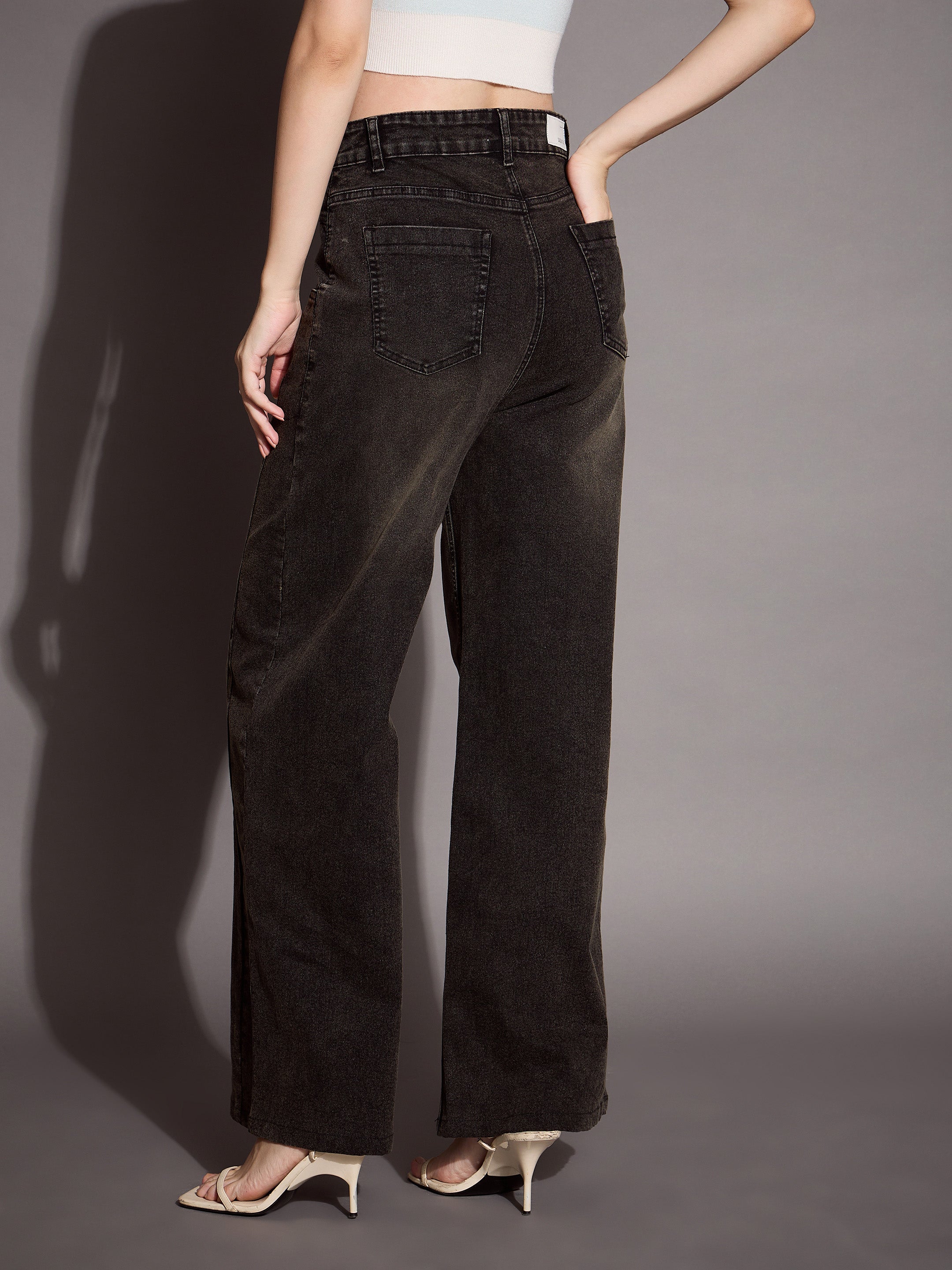 Women's Black Wash Jean - Sassafras