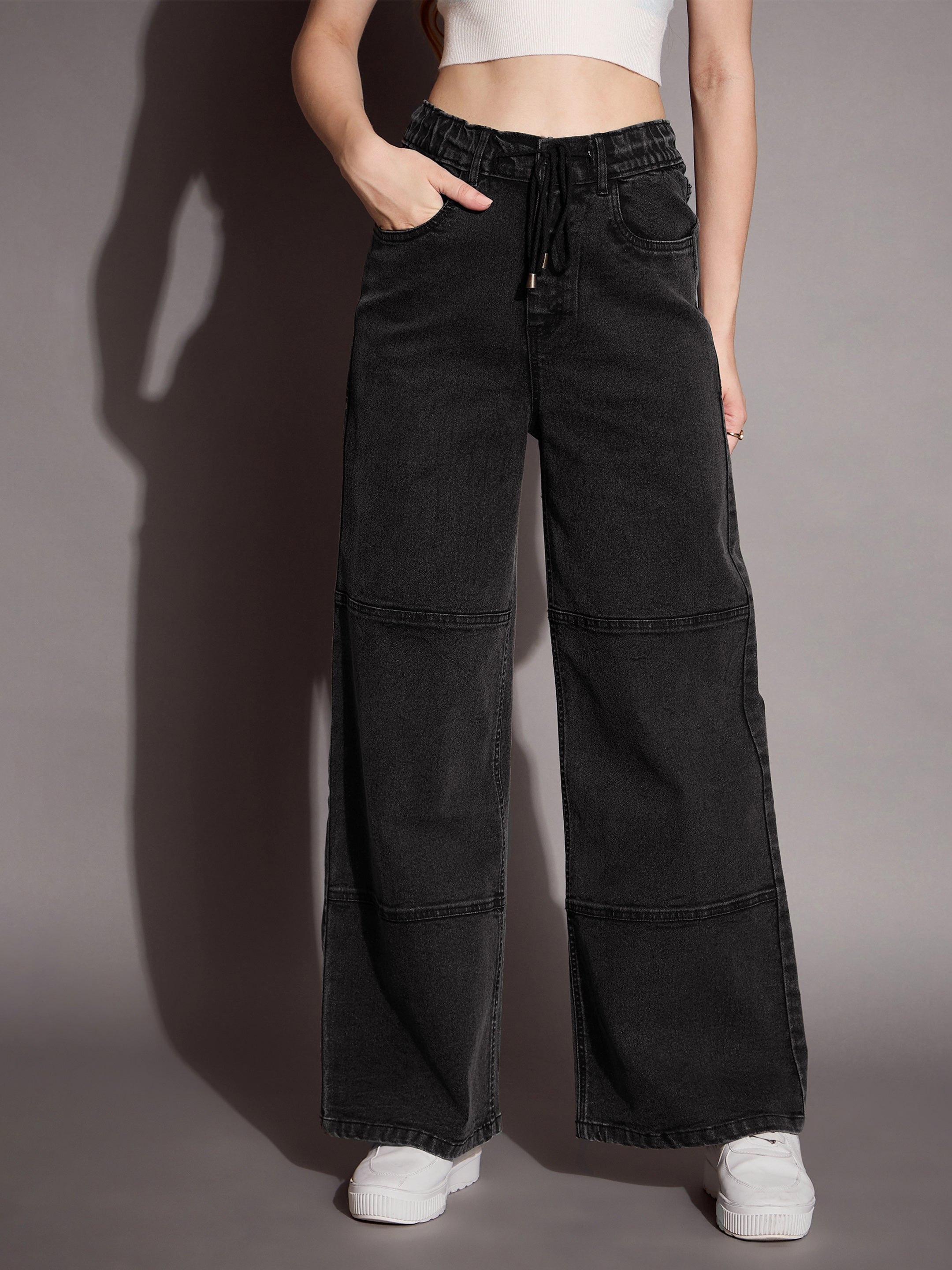 Women's Black Wash Jean - Sassafras