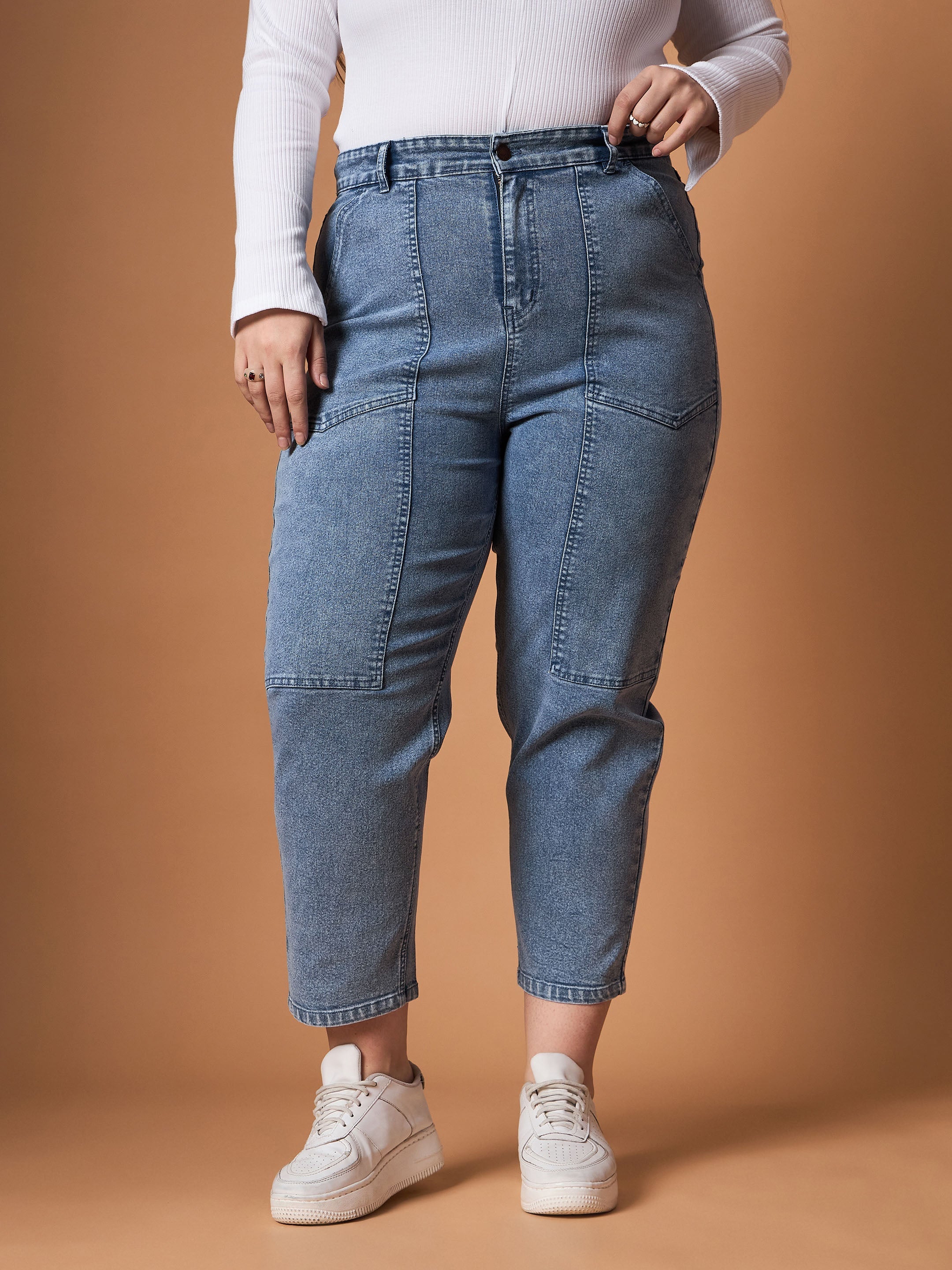 Women's Blue Denim Jean - Sassafras