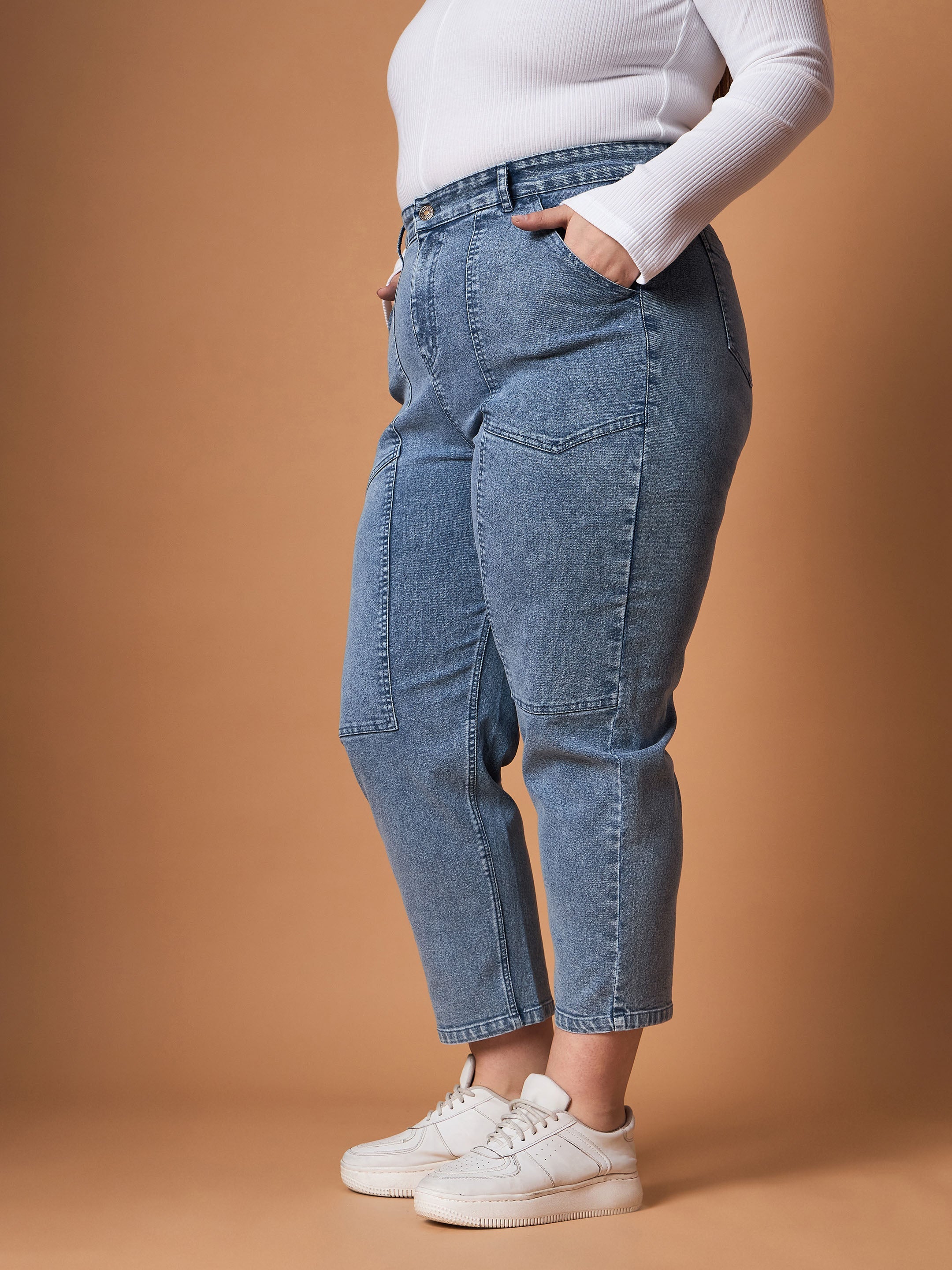 Women's Blue Denim Jean - Sassafras