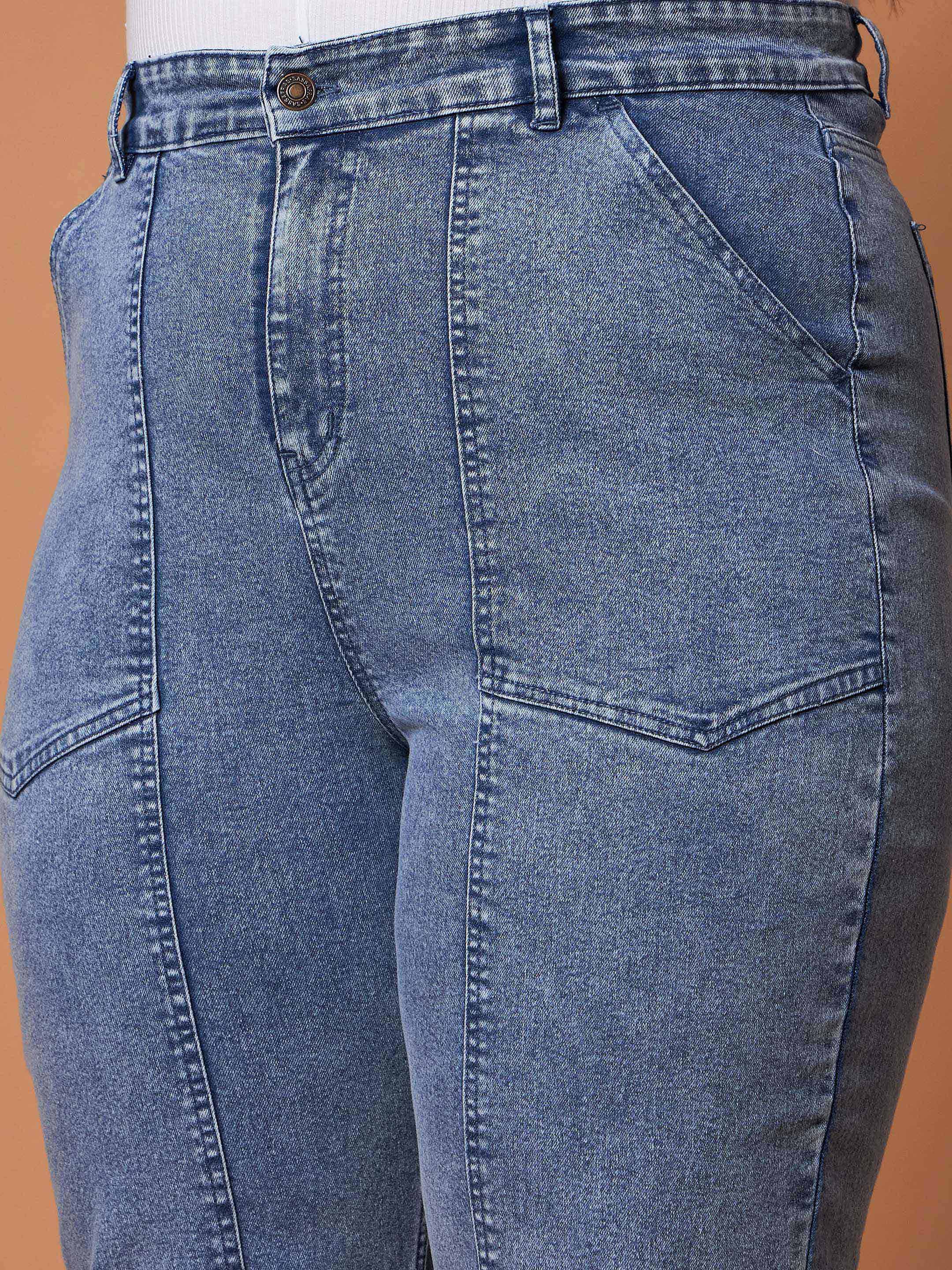 Women's Blue Denim Jean - Sassafras