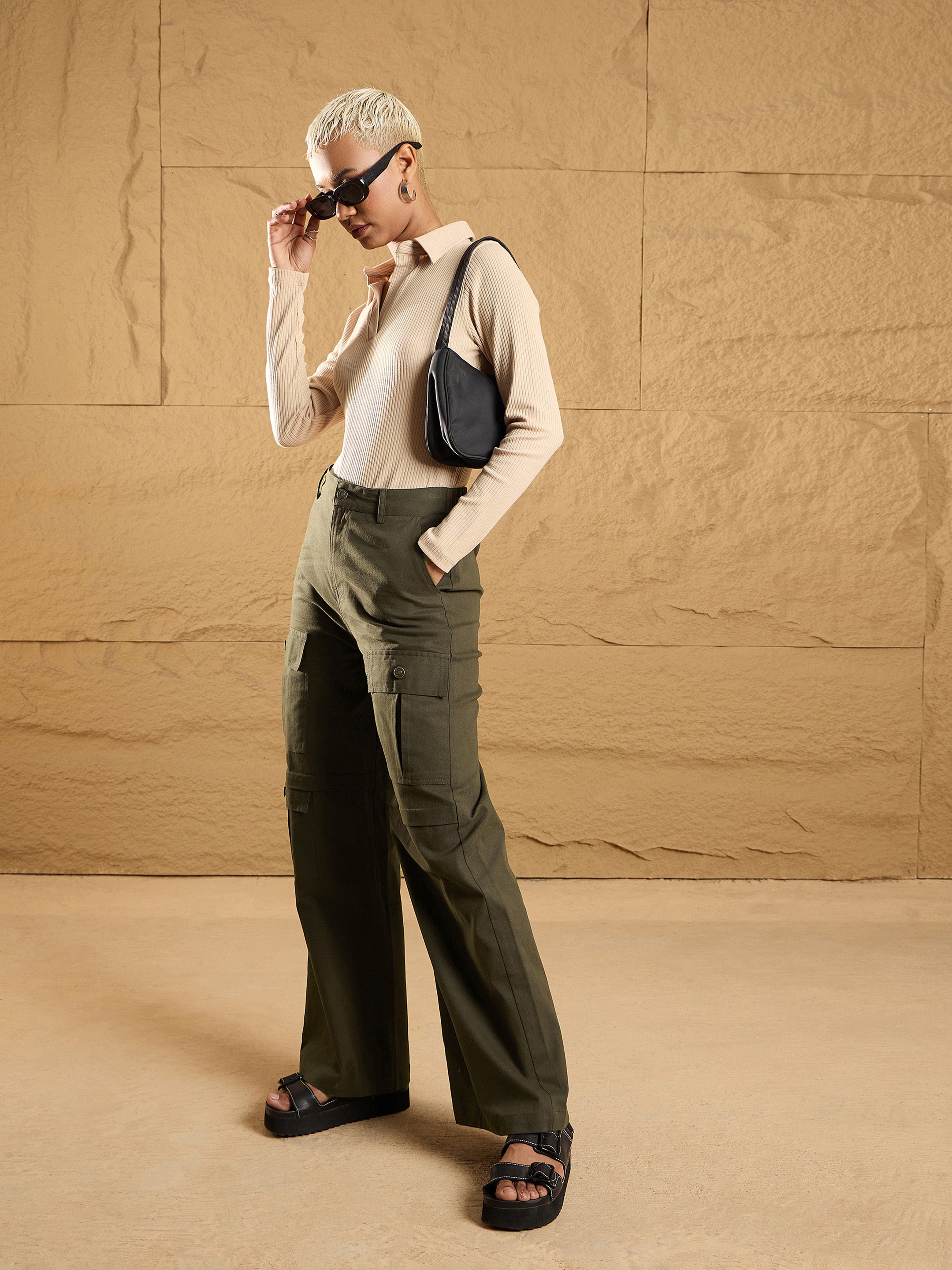 Women's Olive Pocket Pant - Sassafras