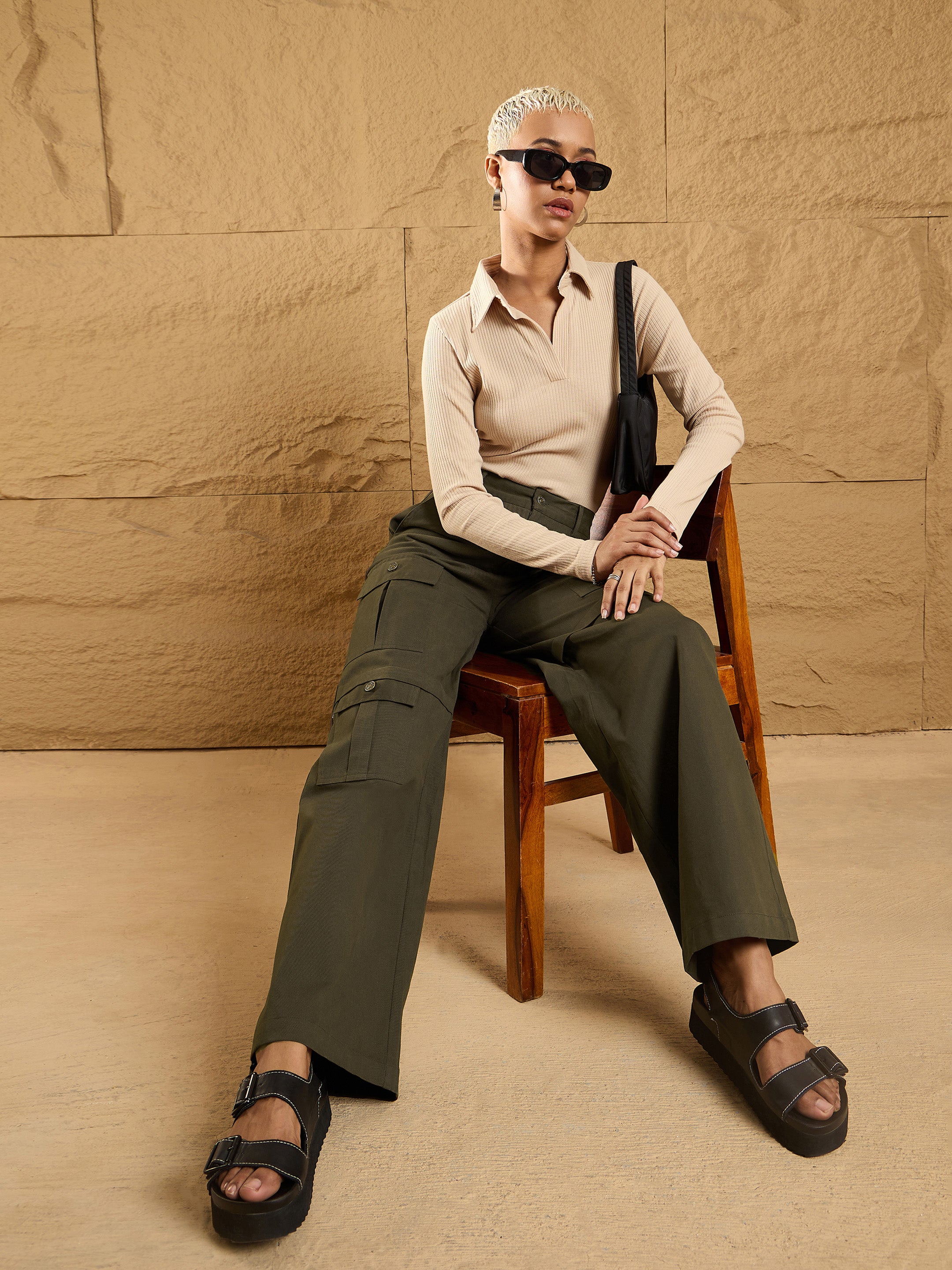 Women's Olive Pocket Pant - Sassafras