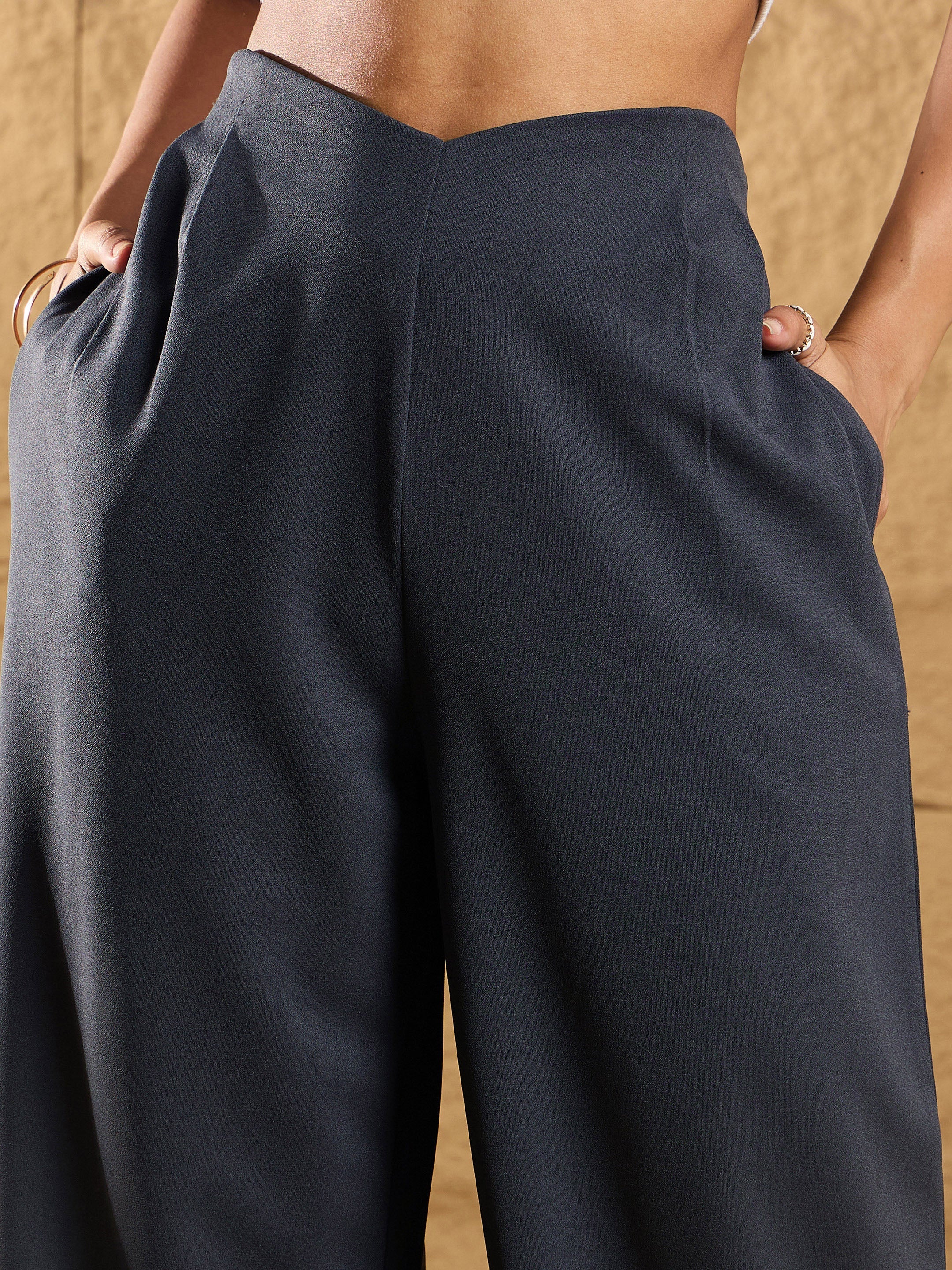 Women's Grey Comfort Pant - Sassafras