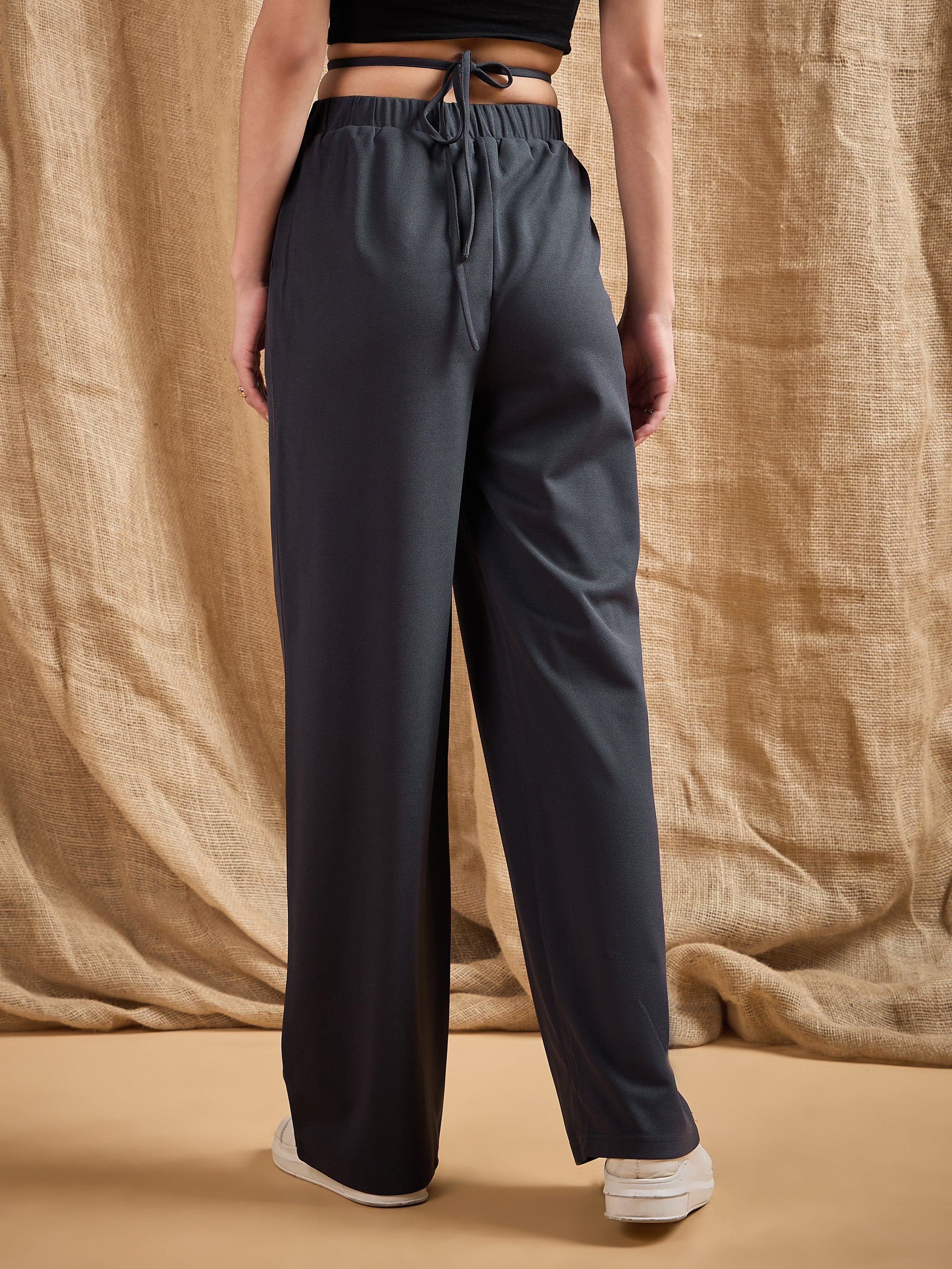 Women's Grey Comfort Pant - Sassafras