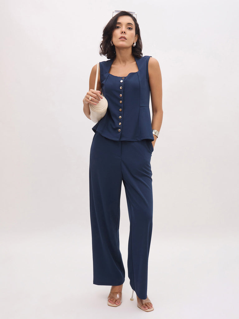 Women's Blue Cross Pocket Pants