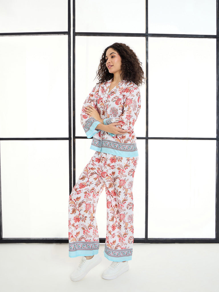 Women's White Strong Co-Ord Set
