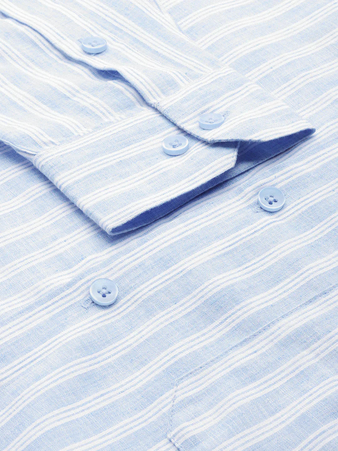 Men's  Cotton Striped Formal Shirts - Taantav