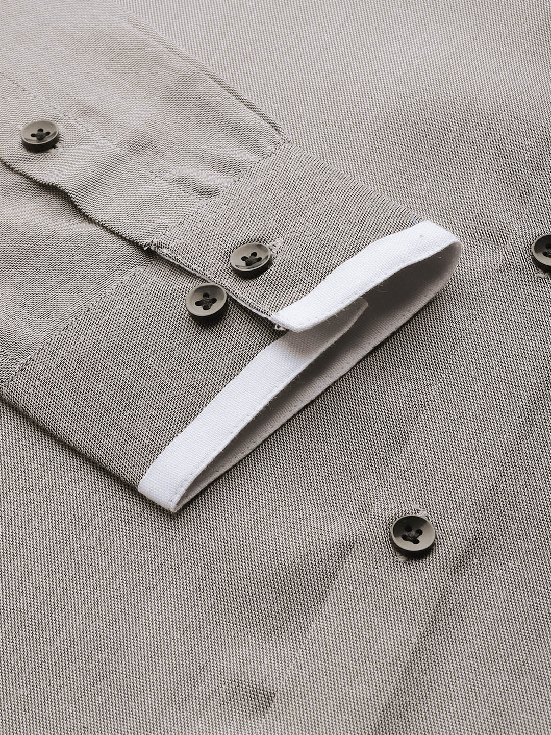 Men's  Cotton Solid Formal Shirts - Taantav