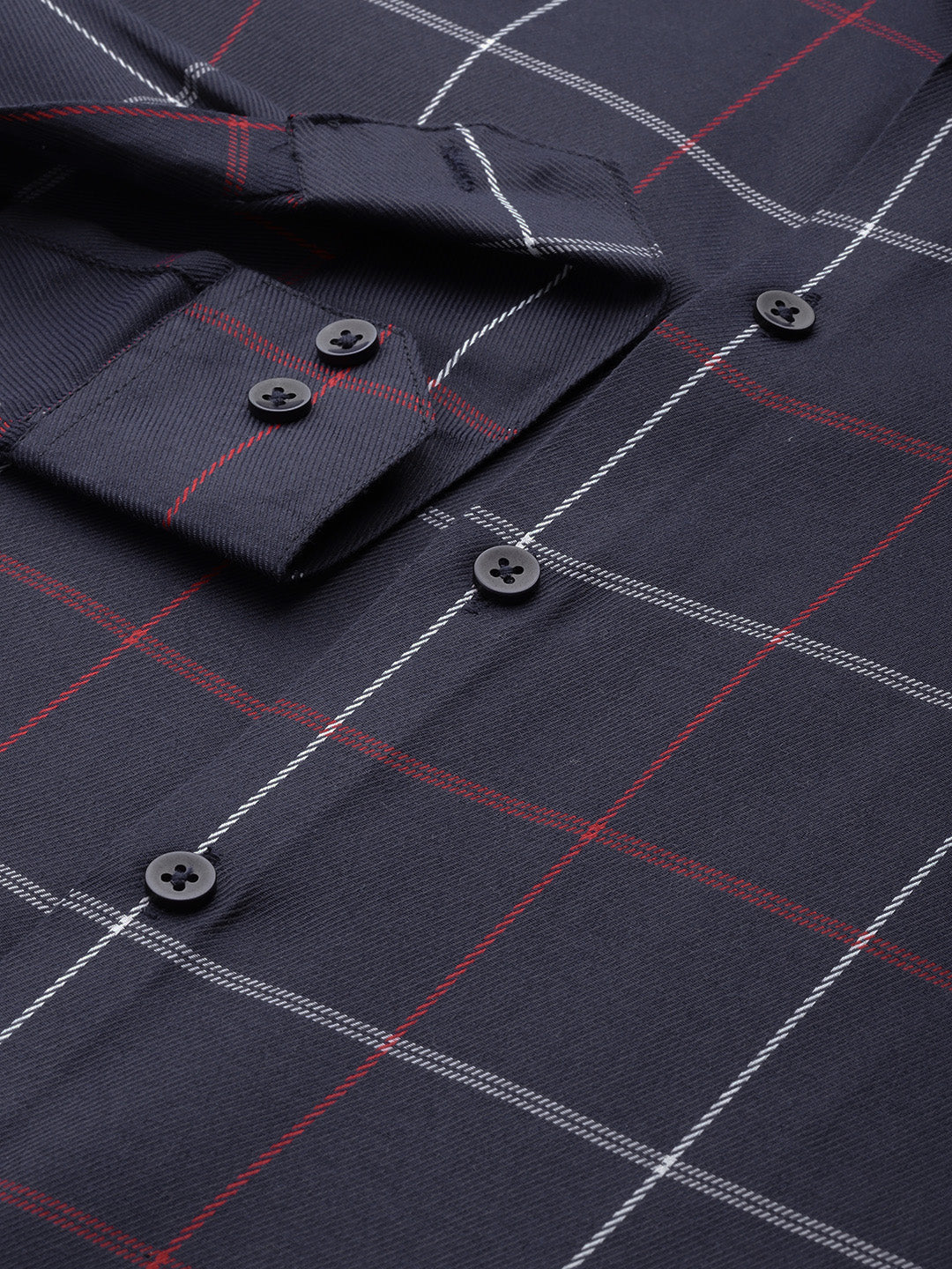 Men's Cotton Checked Formal Shirts - Taantav