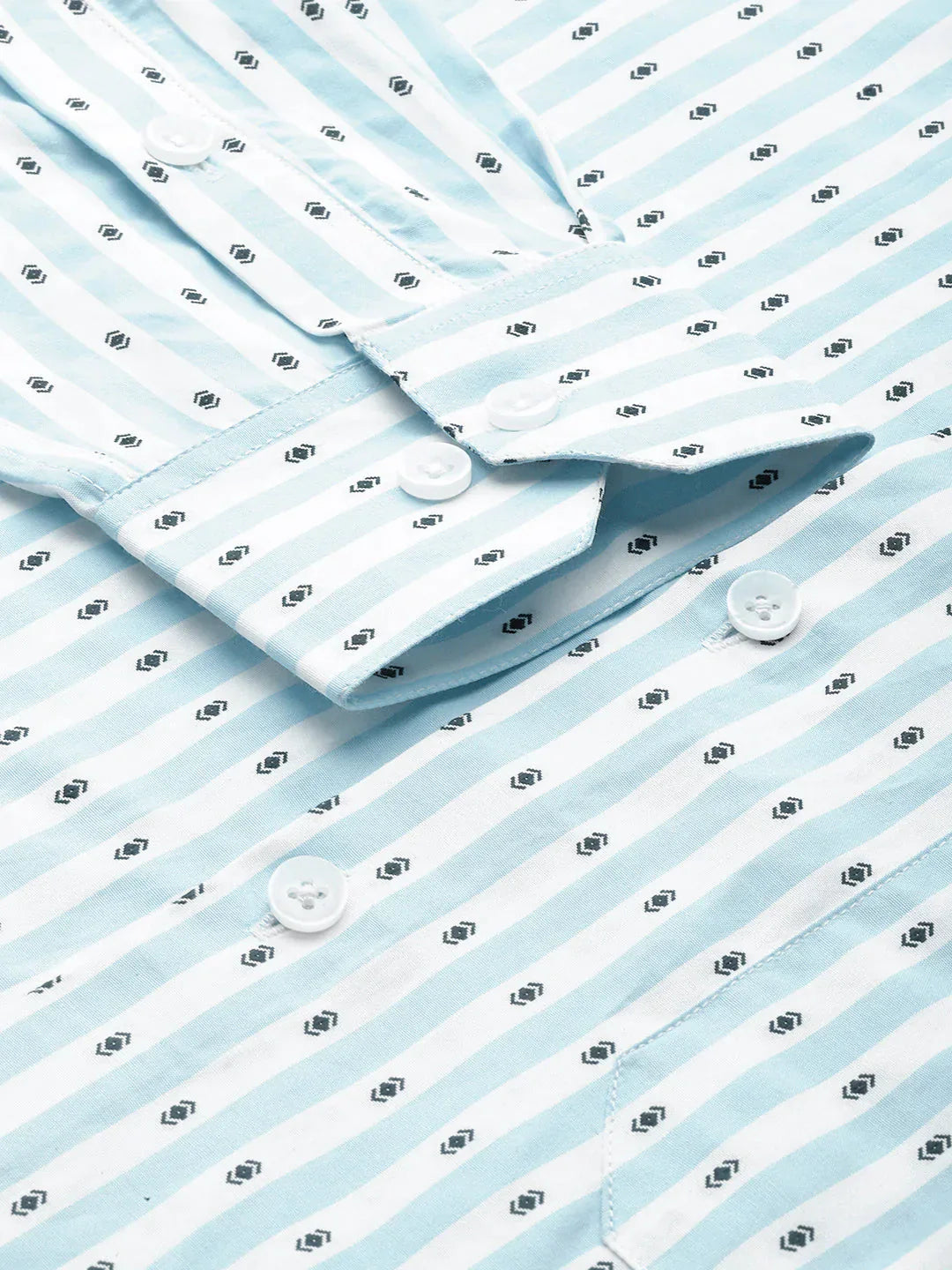 Men's Cotton Striped Formal Shirts - Taantav