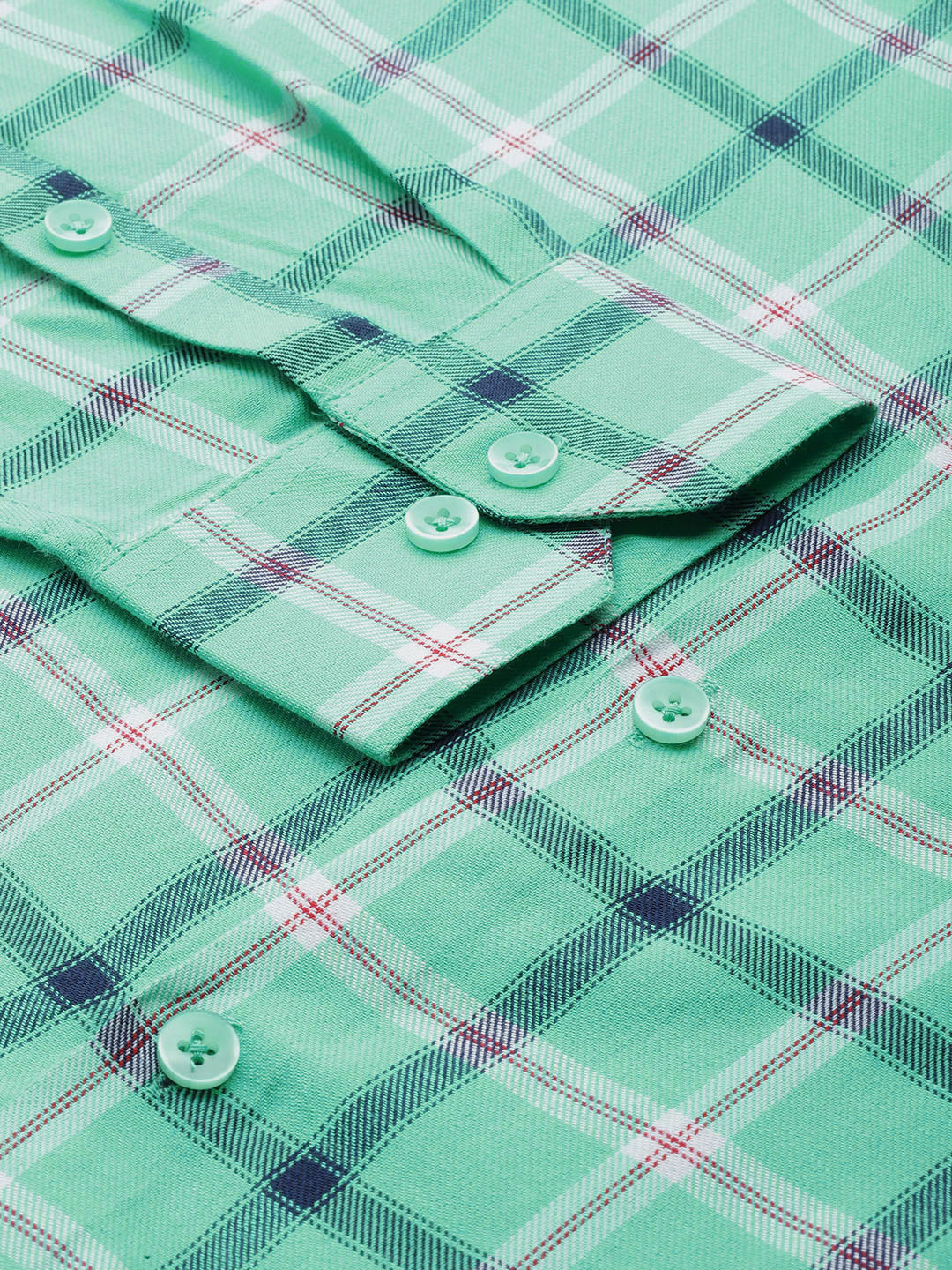 Men's Cotton Checked Formal Shirts - Taantav