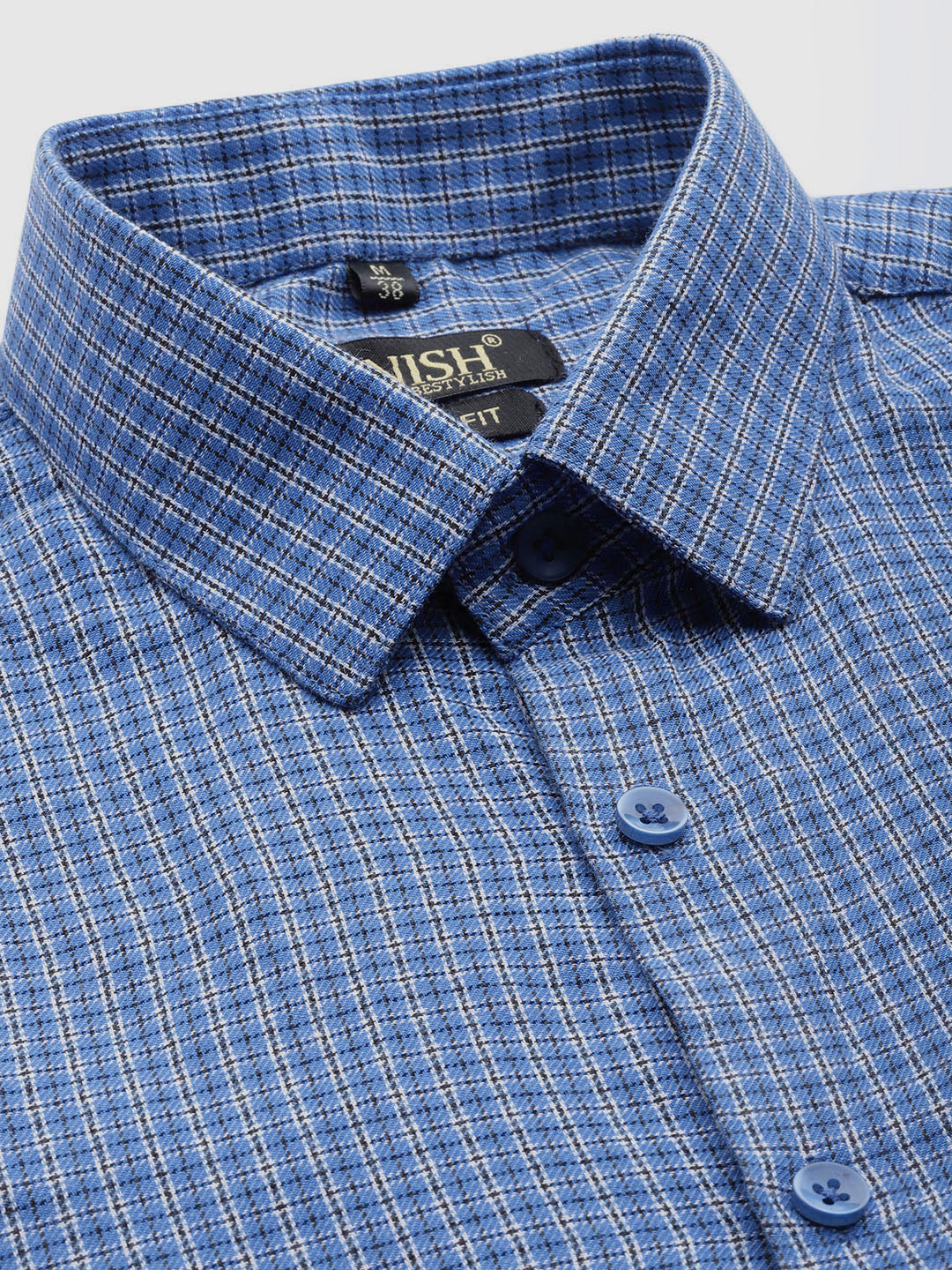 Men's Cotton Checked Formal Shirts - Taantav