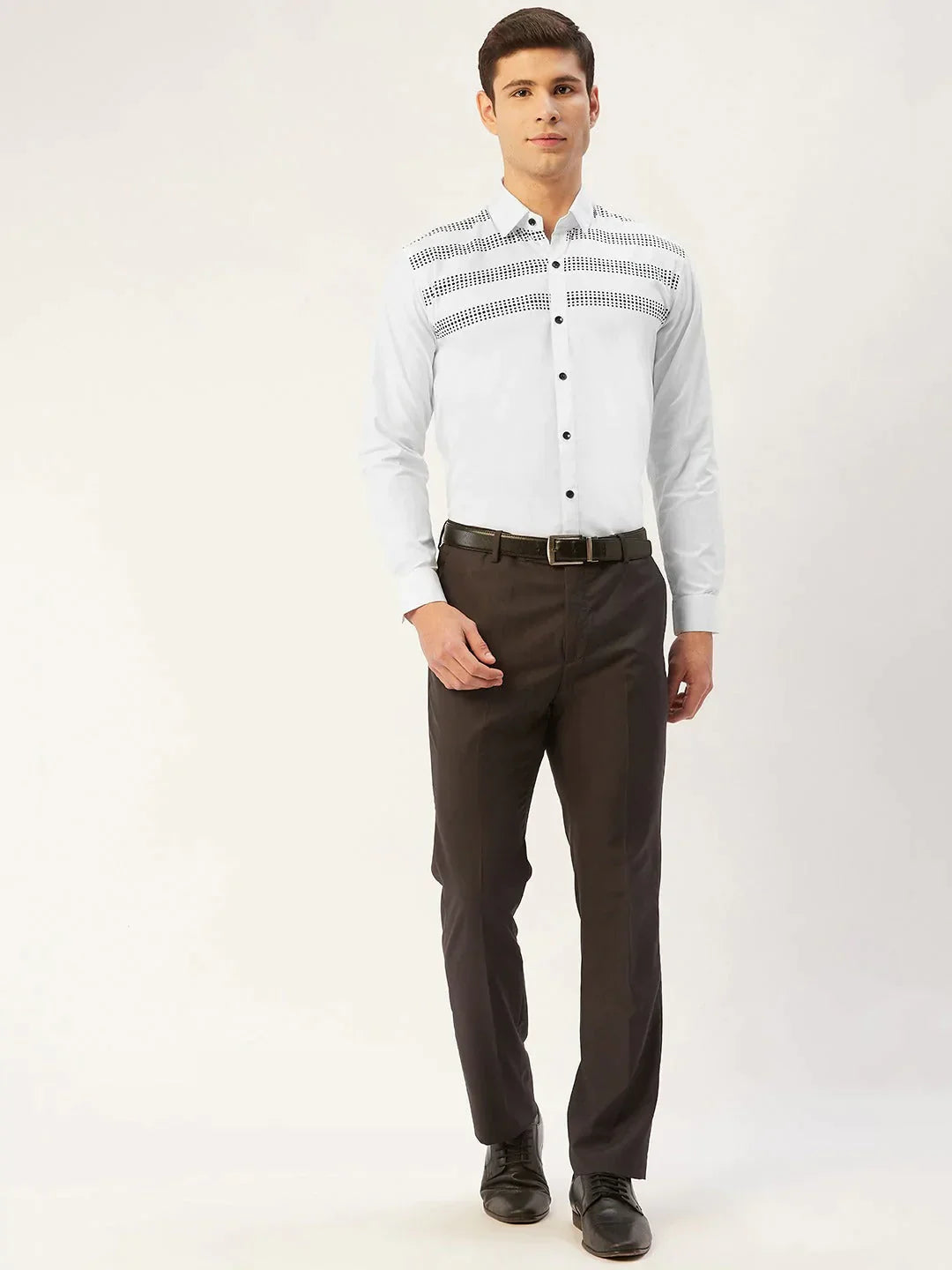 Men's Cotton Printed Formal Shirts - Taantav