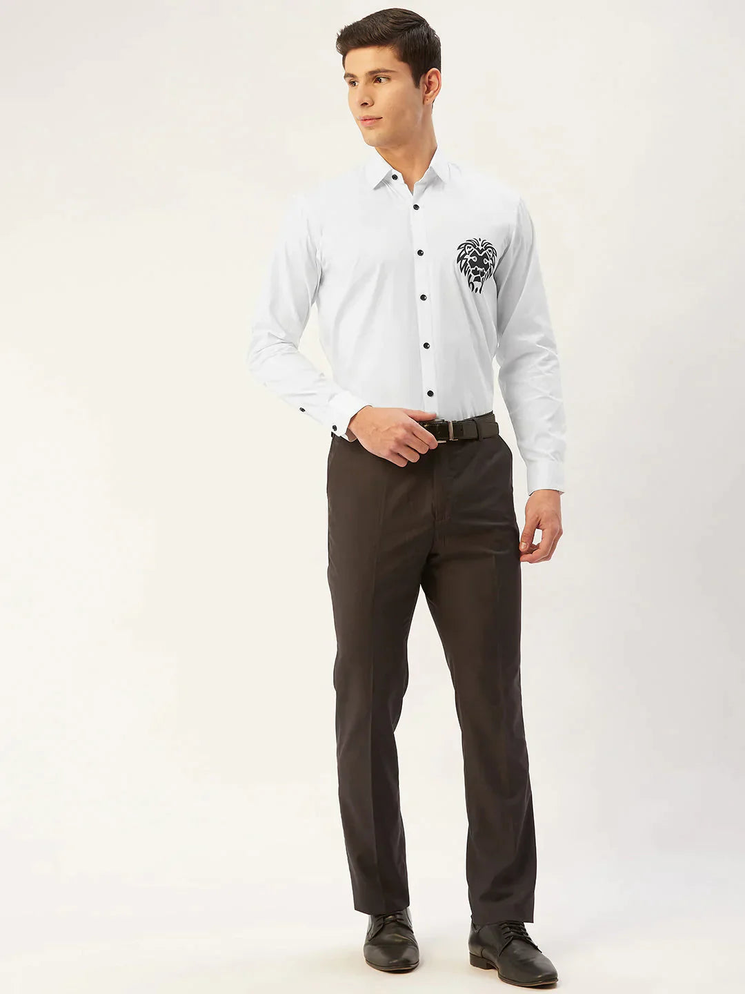 Men's Cotton Printed Formal Shirts - Taantav