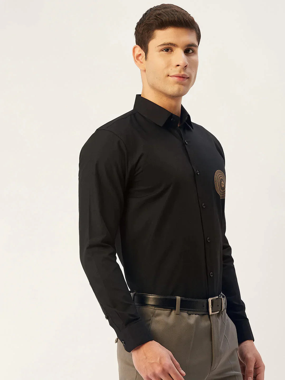 Men's Cotton Printed Formal Shirts - Taantav