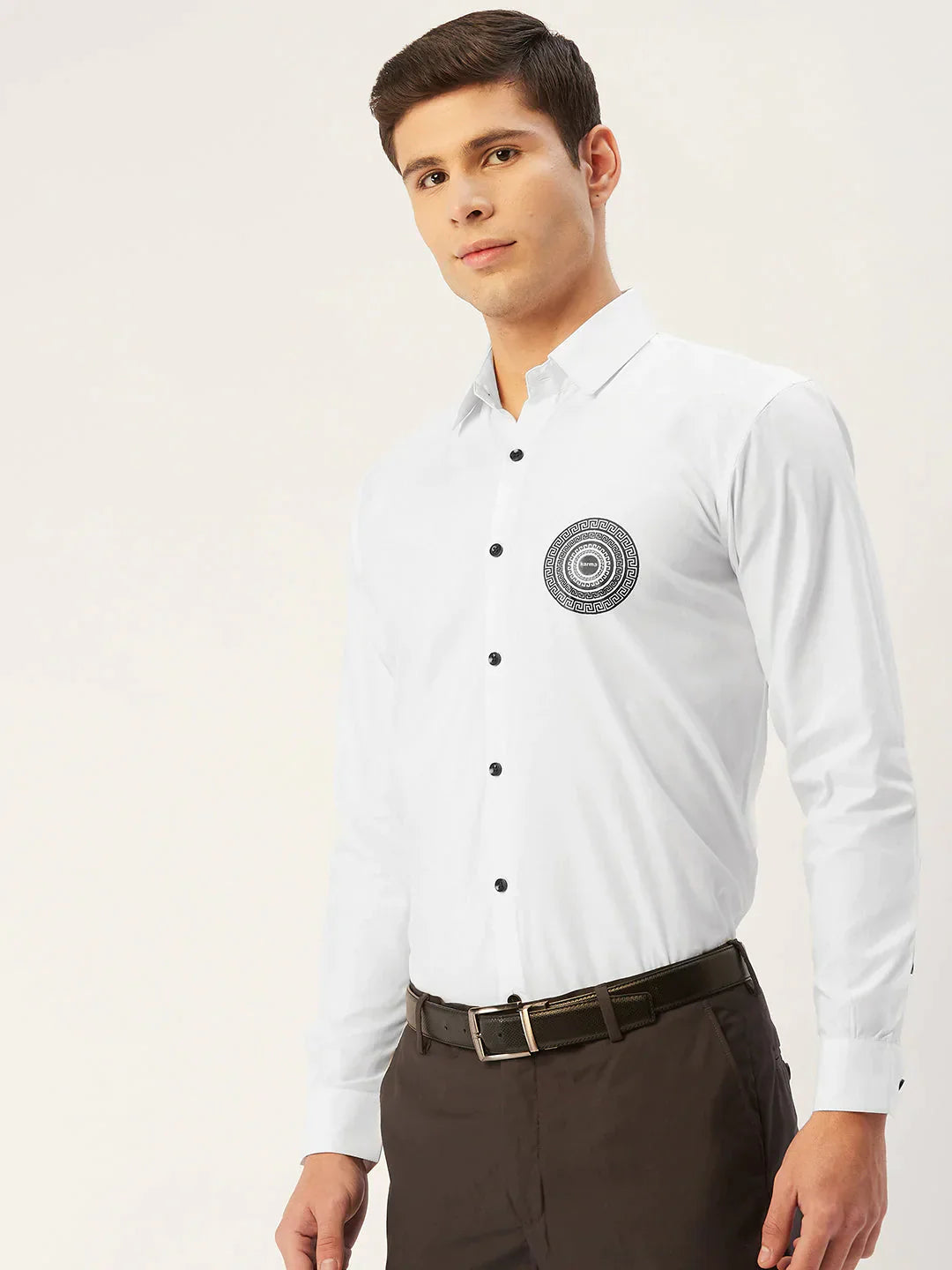 Men's Cotton Printed Formal Shirts - Taantav