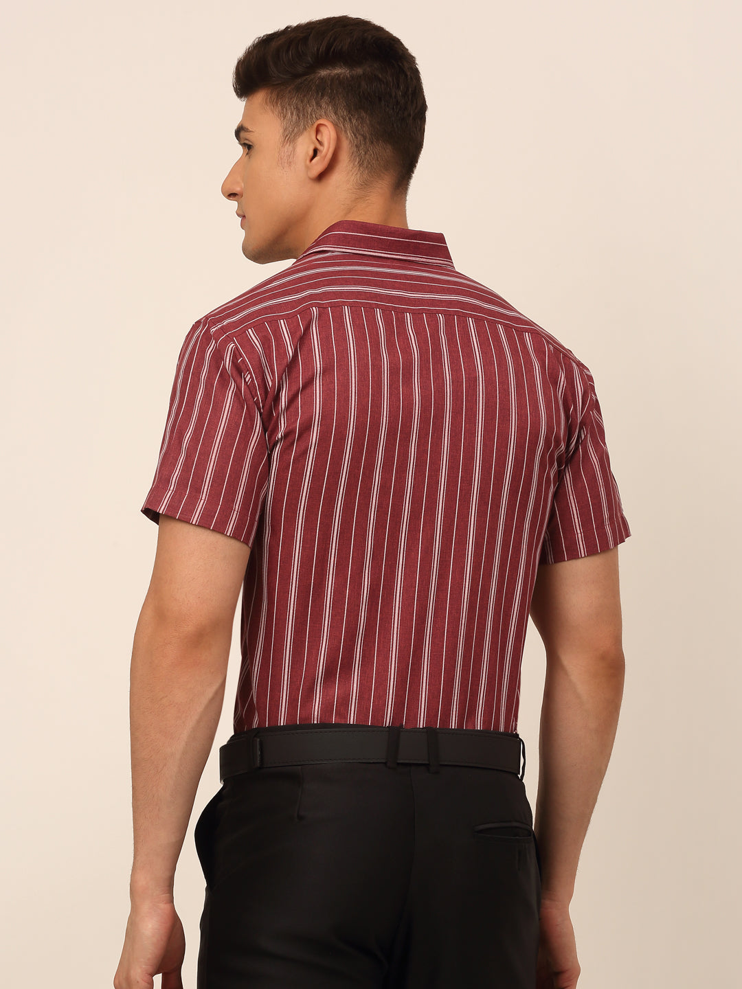 Men's Cotton Striped Formal Shirts - Taantav