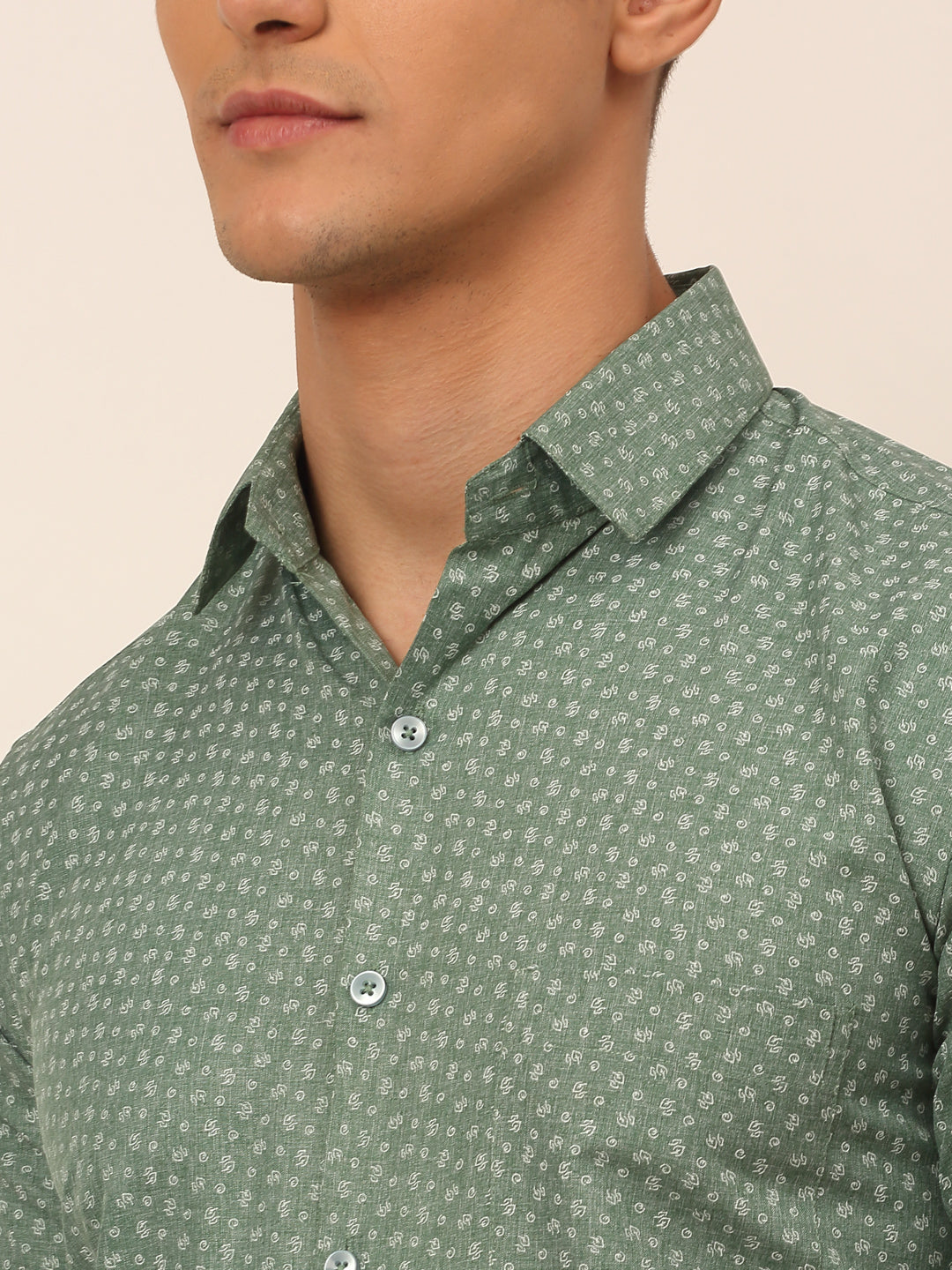 Men's Cotton Printed Formal Shirts - Taantav