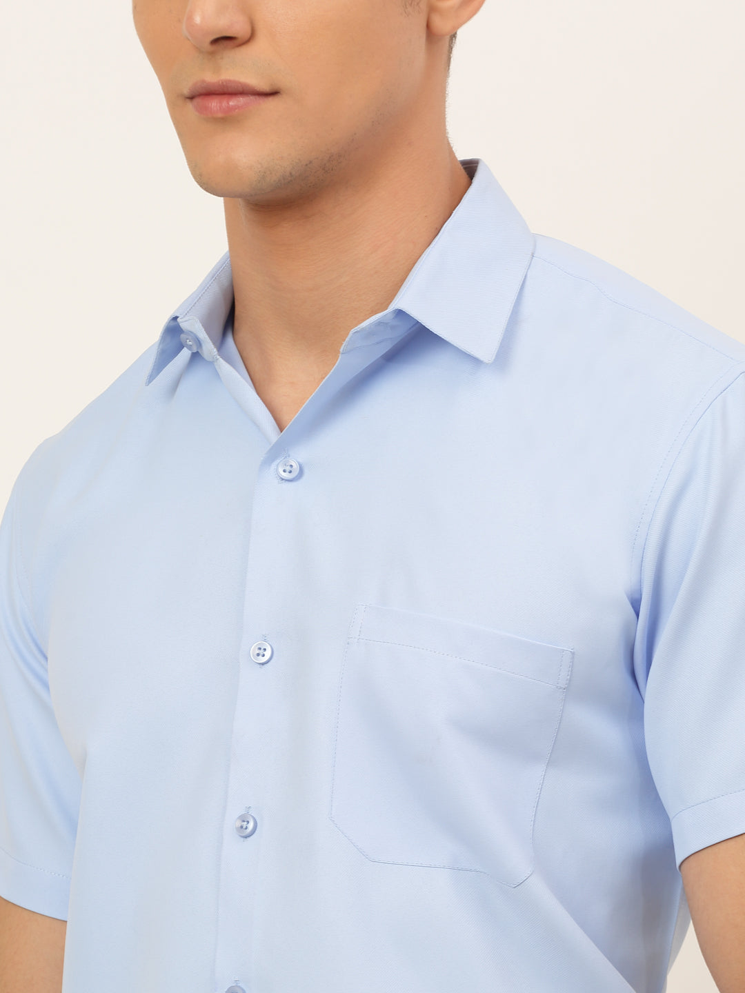 Men's Cotton Solid Formal Shirt's - Taantav