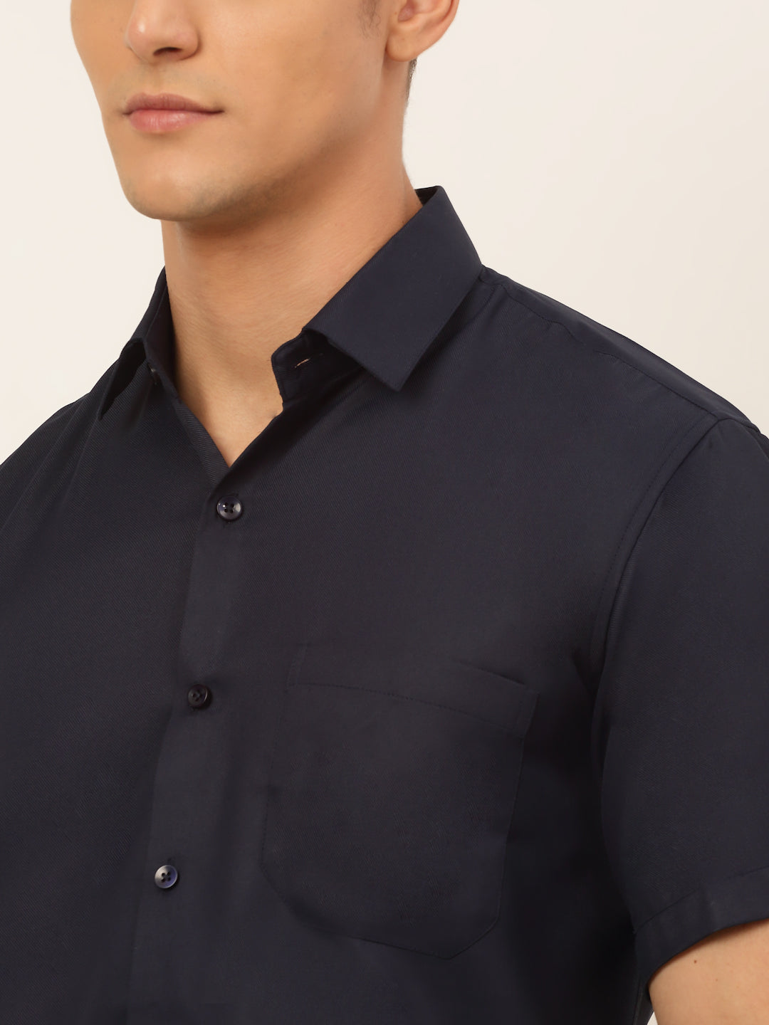 Men's Cotton Solid Formal Shirt's - Taantav