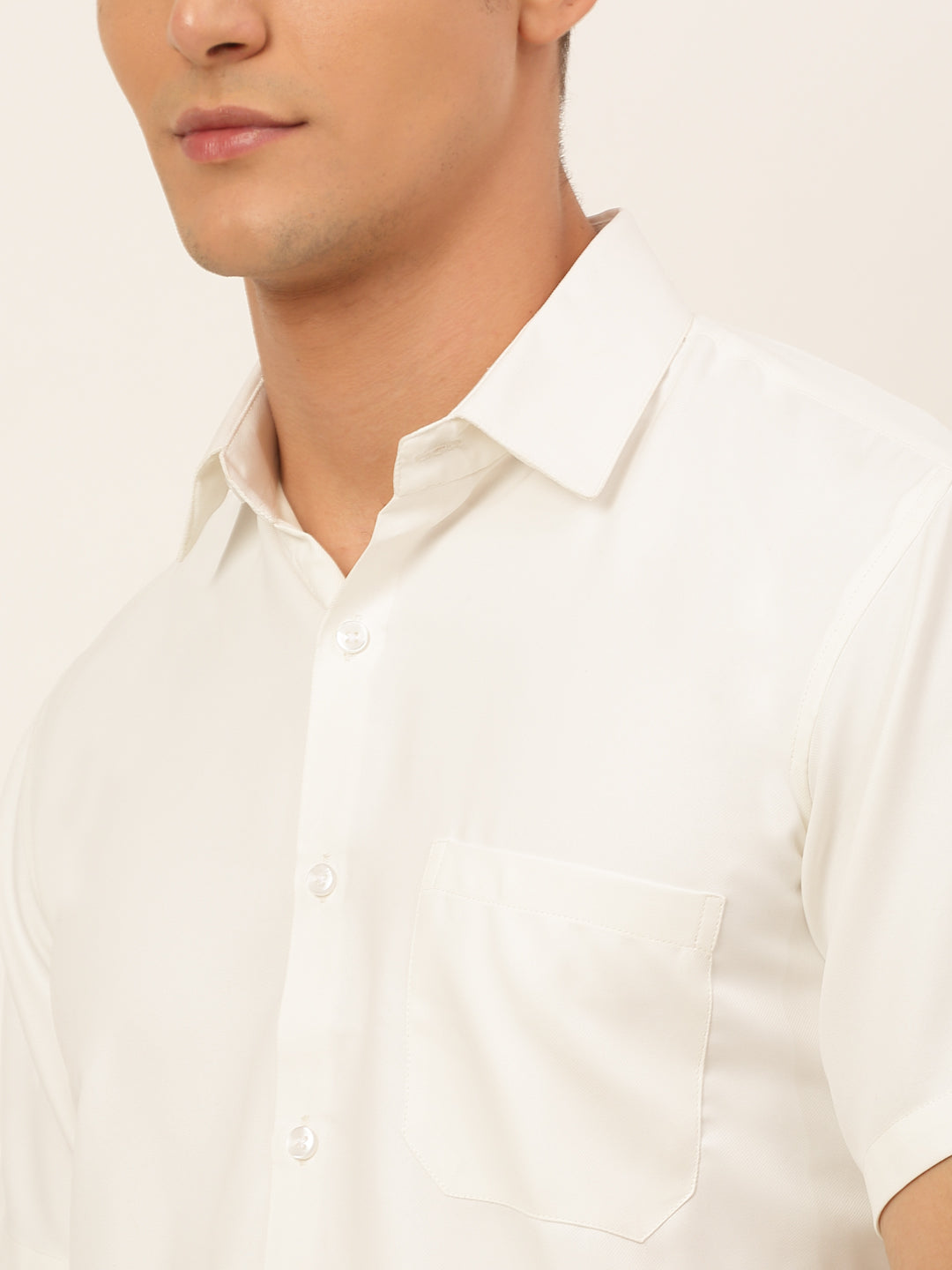 Men's Cotton Solid Formal Shirt's - Taantav