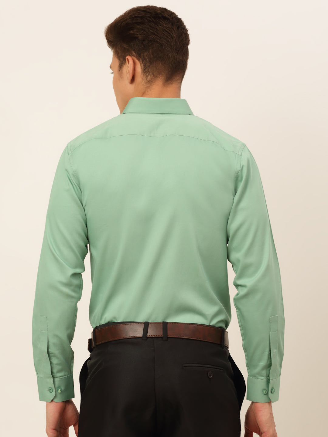 Men's Cotton Solid Formal Shirt's - Taantav