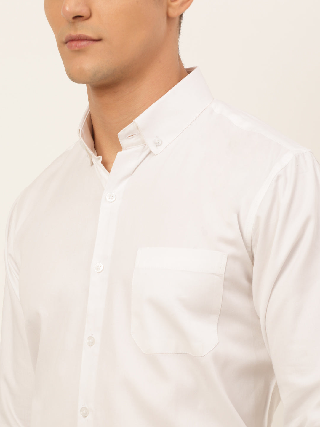 Men's Cotton Solid Formal Shirt's - Taantav