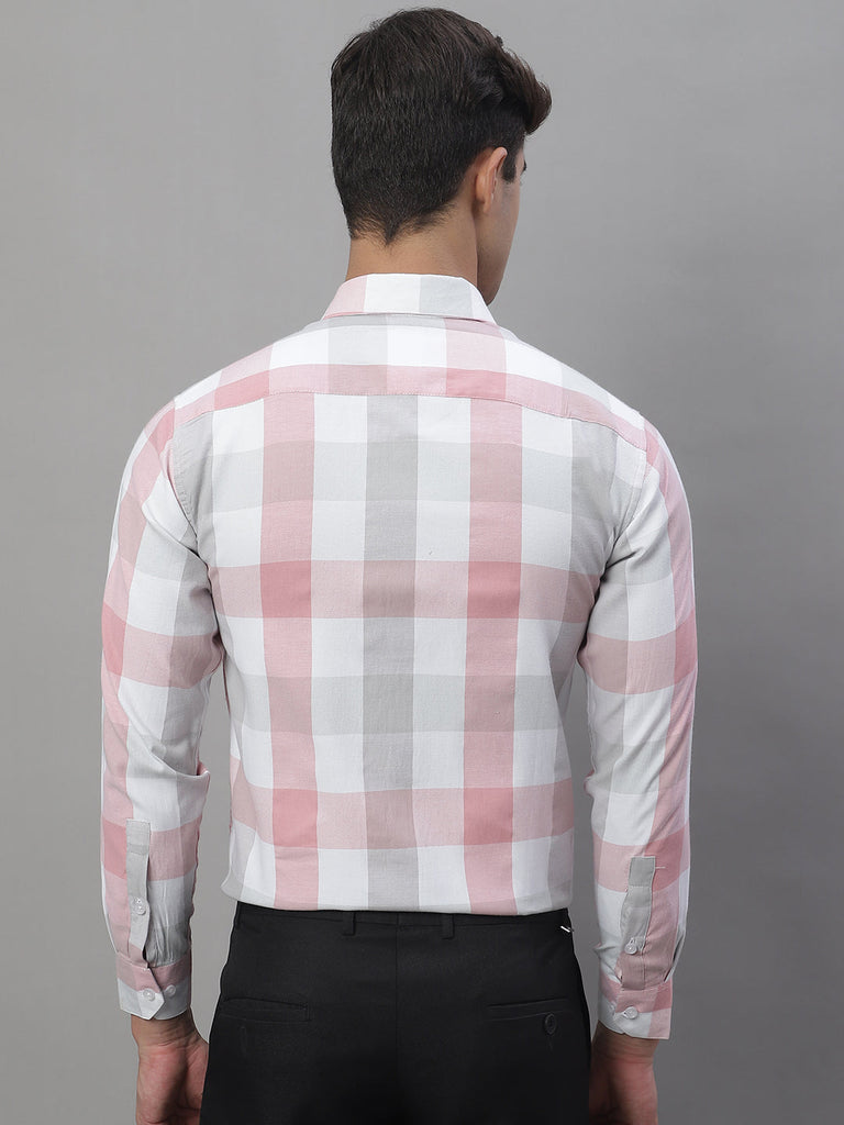 Men's Cotton Checked Formal Shirts