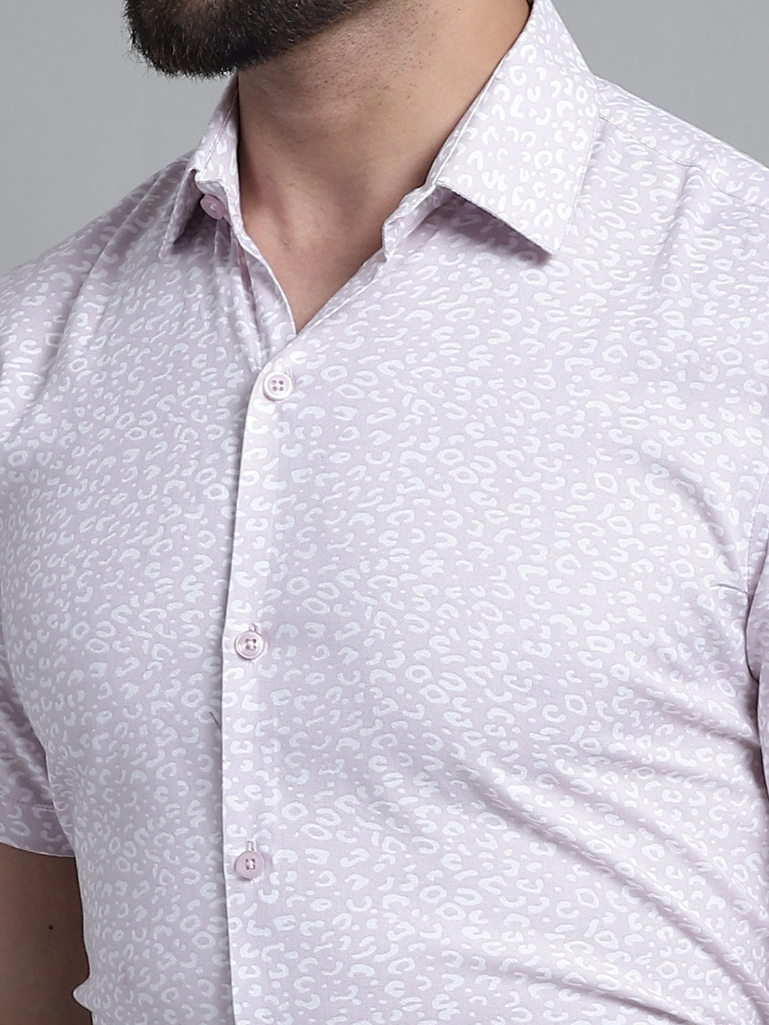 Men's Printed Formal Shirt - Taantav