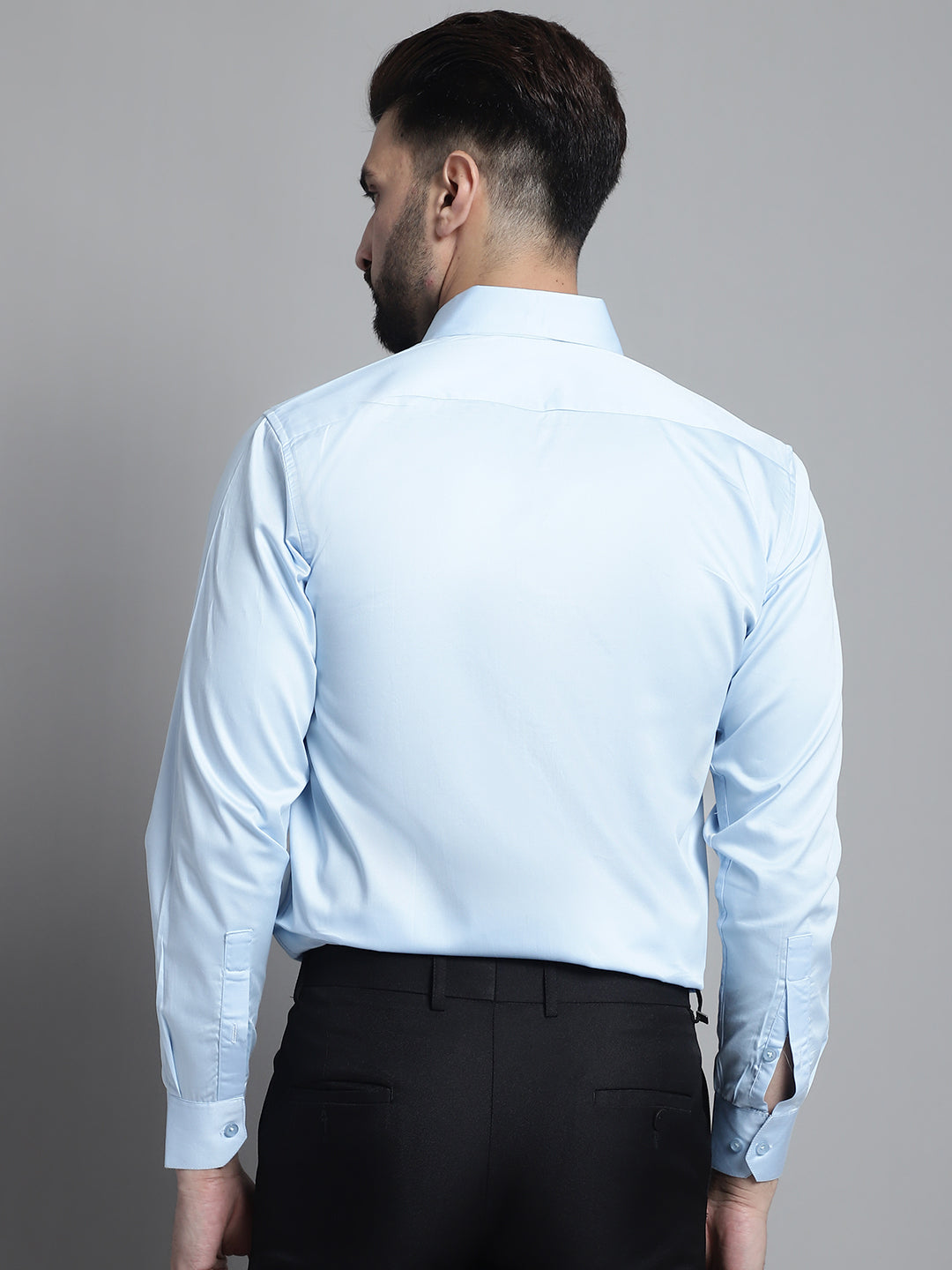 Men's Cotton Solid Formal Shirt - Taantav