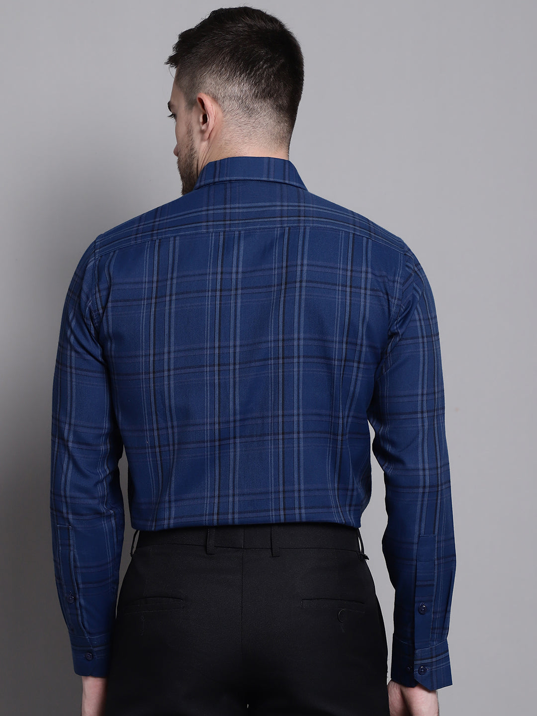 Men's Classic Checks Formal Shirt - Taantav