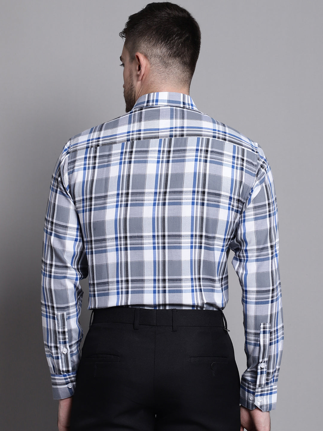 Men's Classic Checks Formal Shirt - Taantav