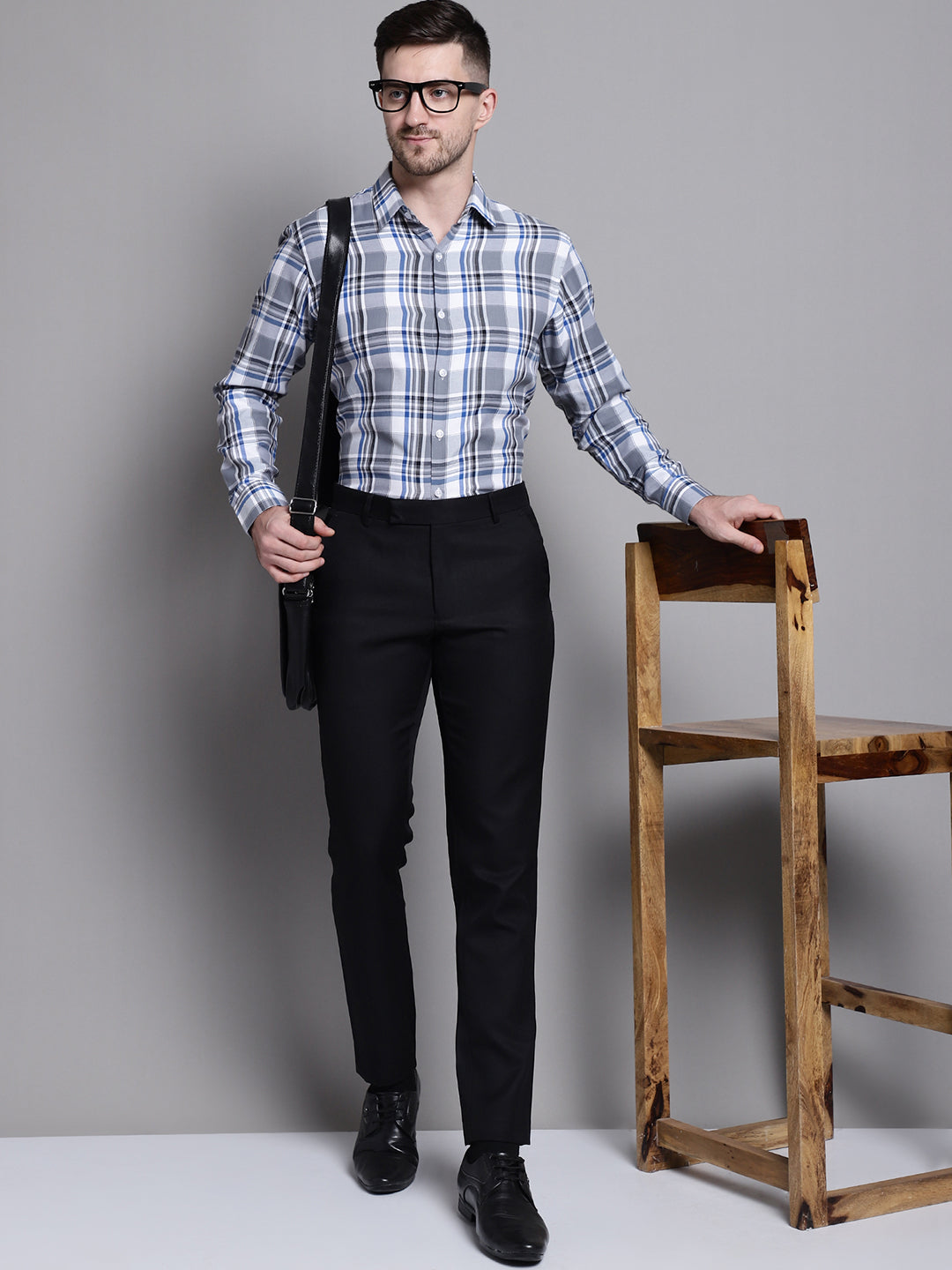 Men's Classic Checks Formal Shirt - Taantav