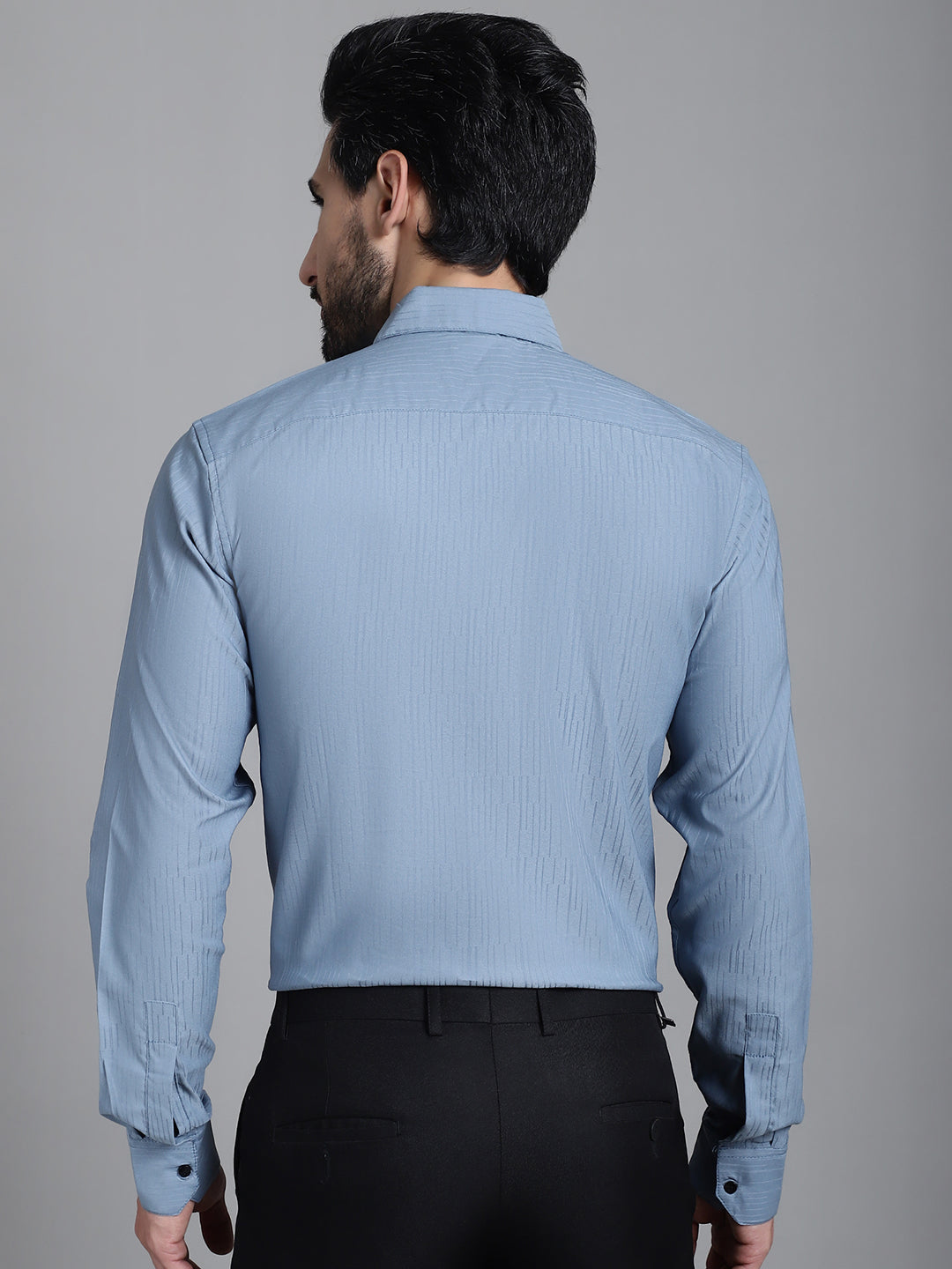 Men's Woven Design Formal Shirt - Taantav